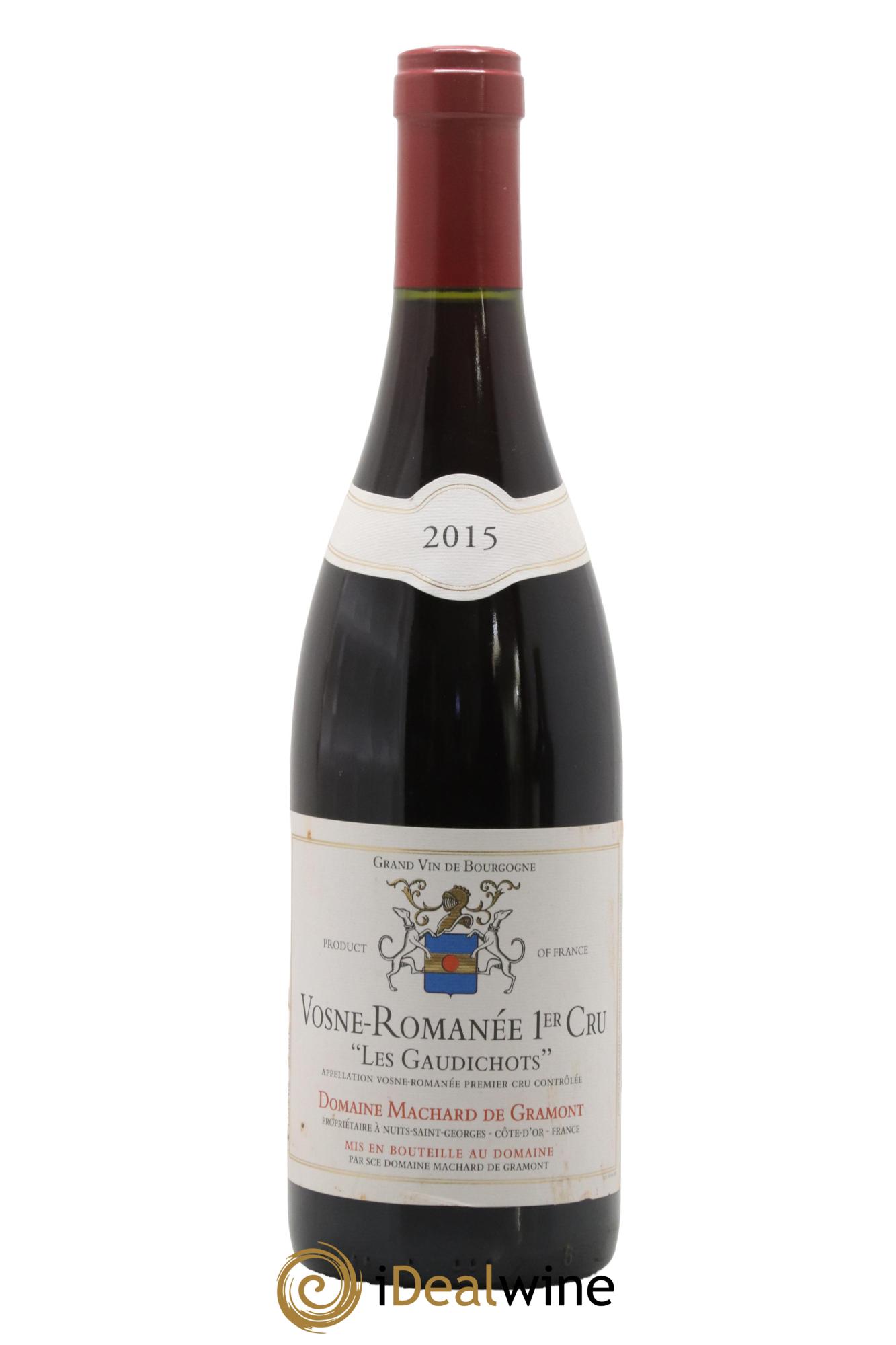 Vosne-Romanée 1er Cru Les Gaudichots Machard de Gramont 2015 - Lot de 1 bouteille - 0