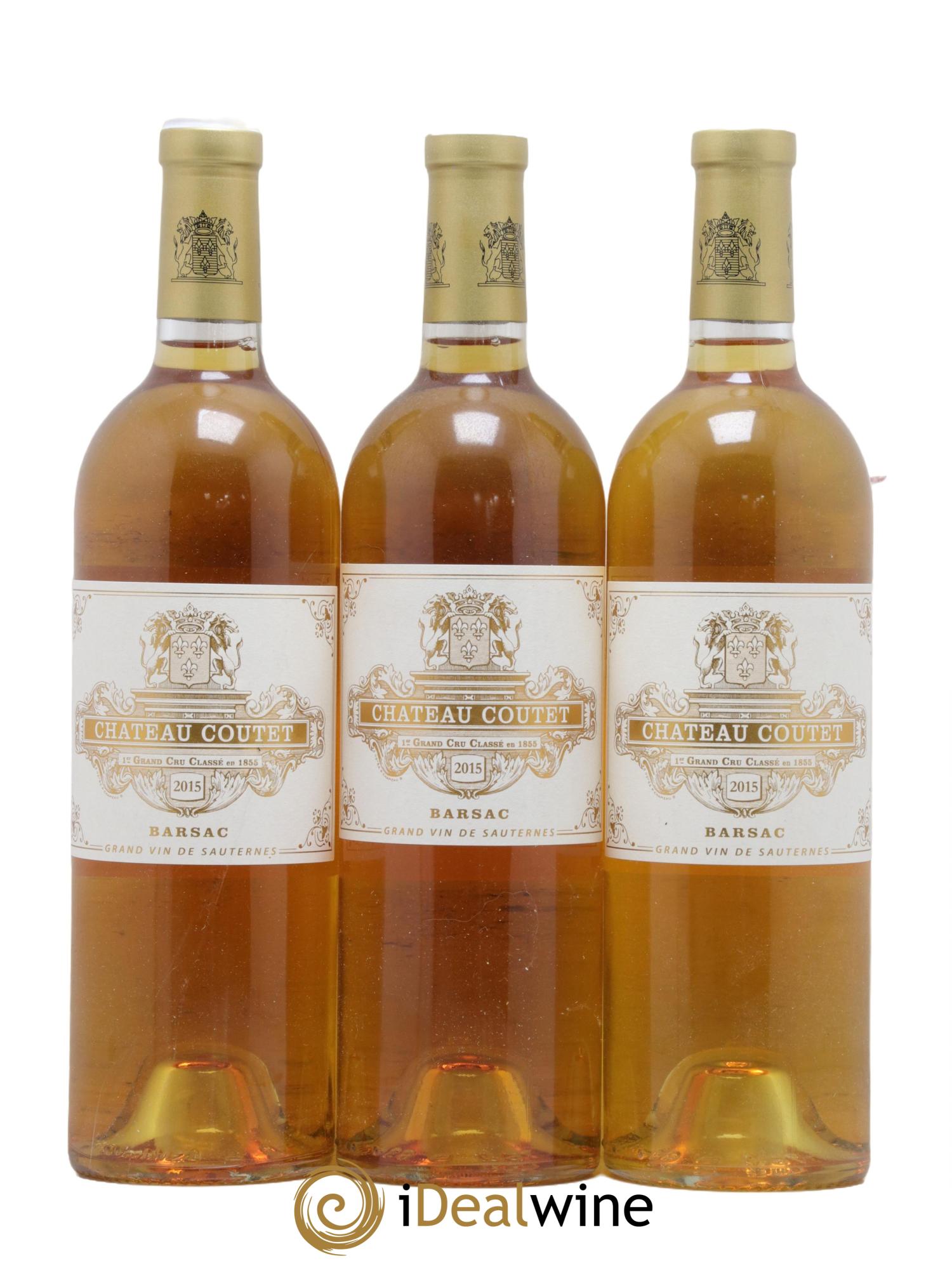 Château Coutet 1er Grand Cru Classé 2015 - Lotto di 6 bottiglie - 1