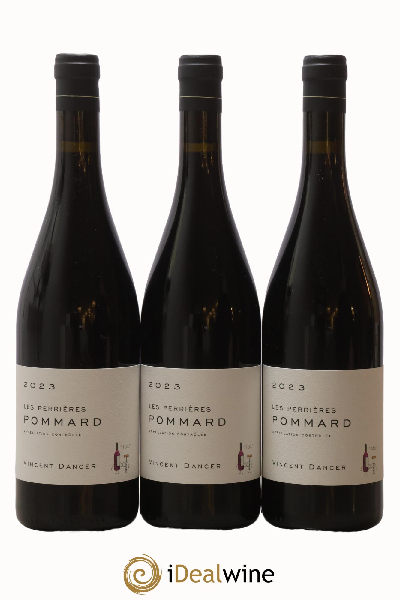 Pommard Les Perrières Vincent Dancer  2023 - Lot de 3 bouteilles - 0