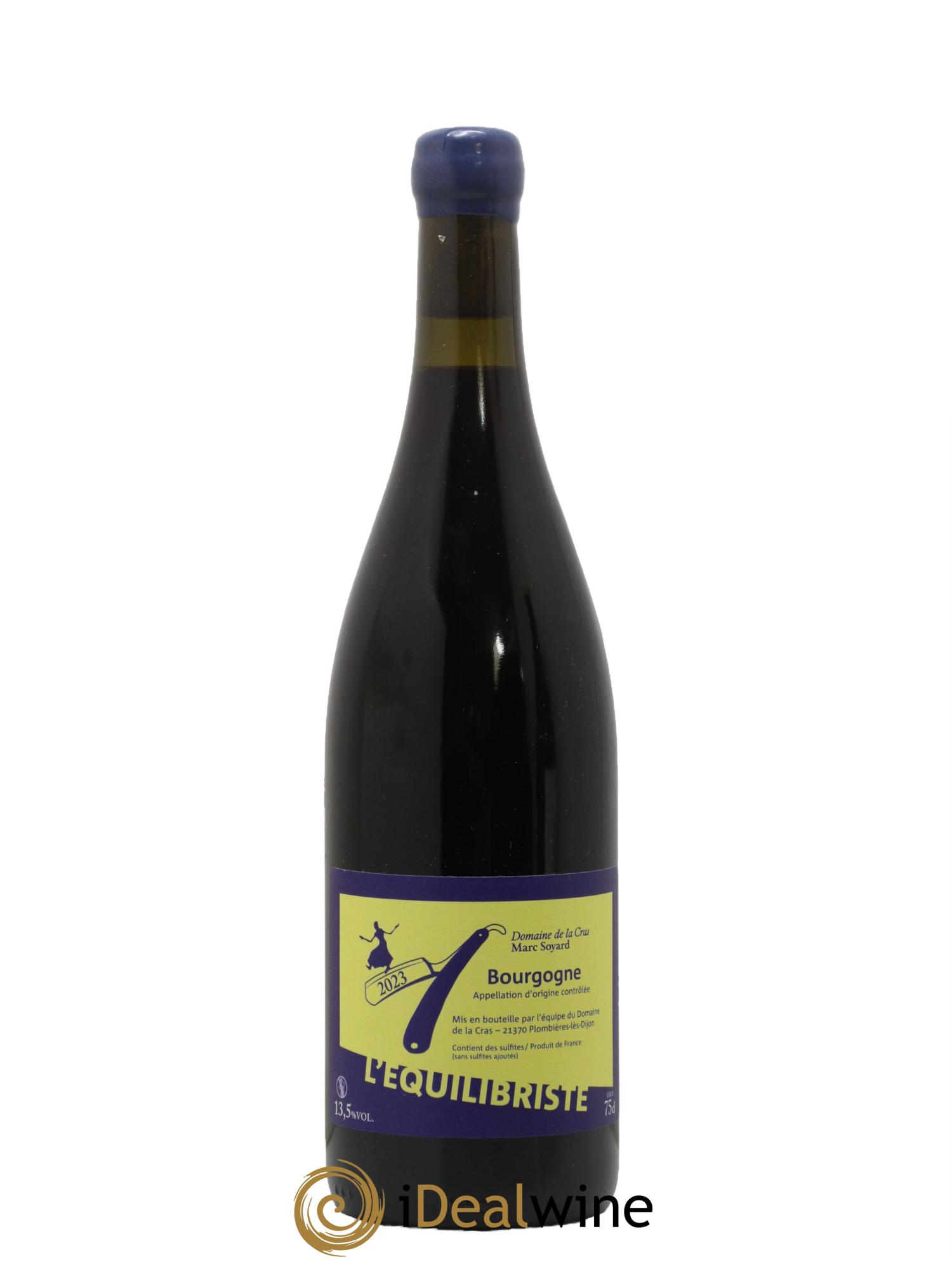 Bourgogne L'équilibriste Domaine de la Cras - Marc Soyard 2023 - Lot de 1 bouteille - 0