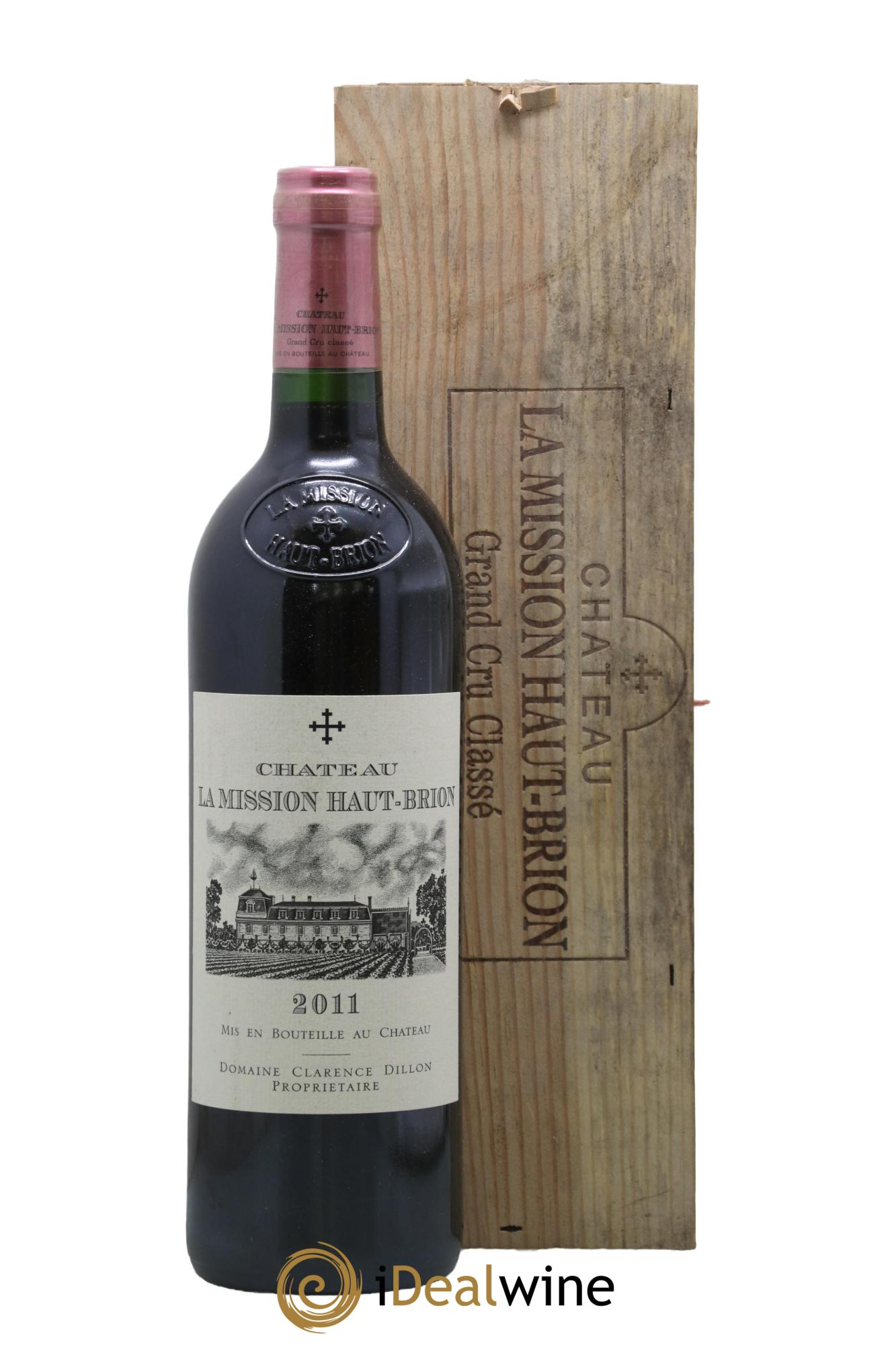 Château la Mission Haut-Brion Cru Classé de Graves 2011 - Lot de 1 bouteille - 0