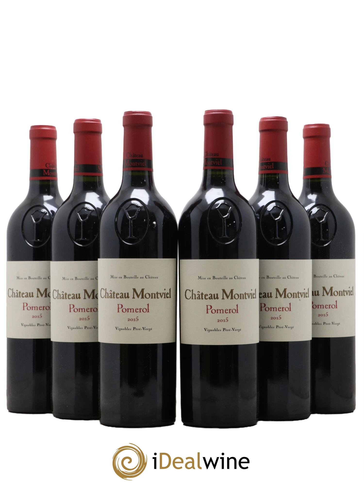 Château Montviel 2015 - Lot de 6 bouteilles - 0