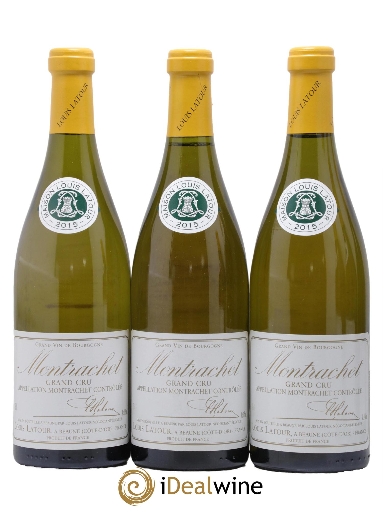 Montrachet Grand Cru Louis Latour 2015 - Lot de 6 bouteilles - 1