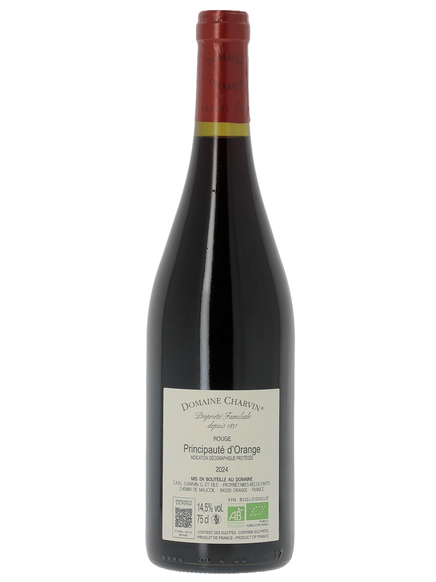 Principauté d'Orange A Côté Charvin (Domaine)  2024 - Posten von 1 Flasche - 1