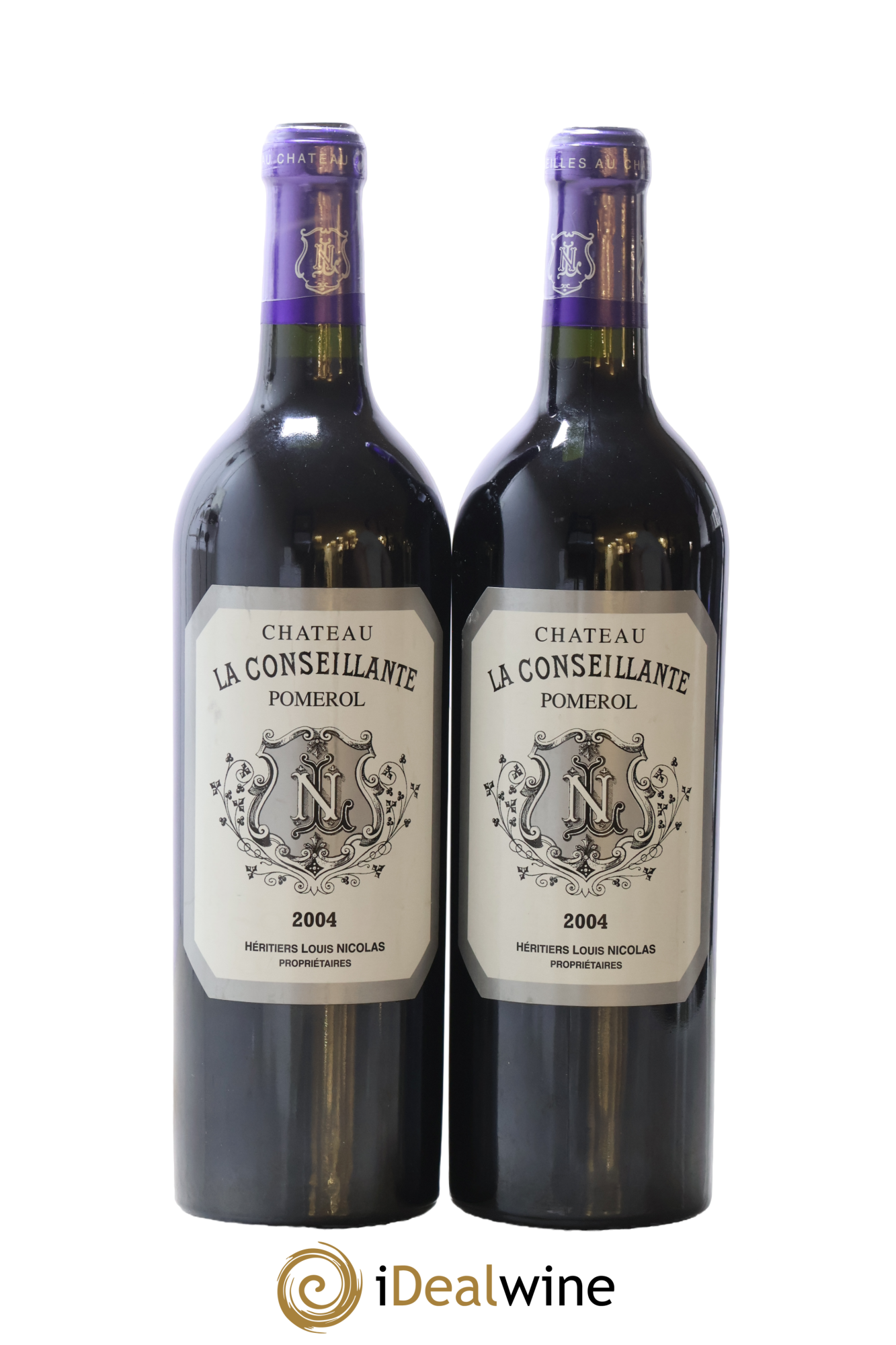 Château la Conseillante 2004 - Lot of 2 bottles - 0