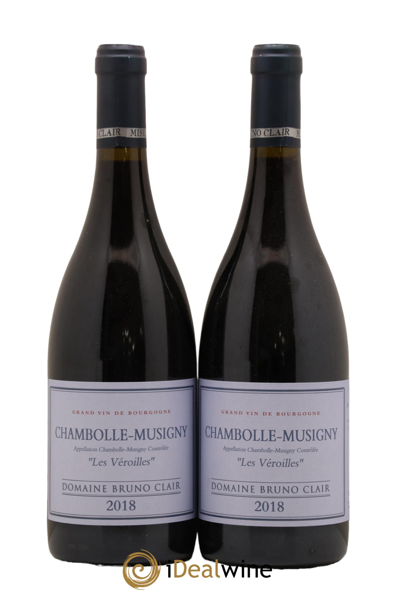 Chambolle-Musigny Les Veroilles Bruno Clair (Domaine) 2018 - Lot de 2 bouteilles - 0