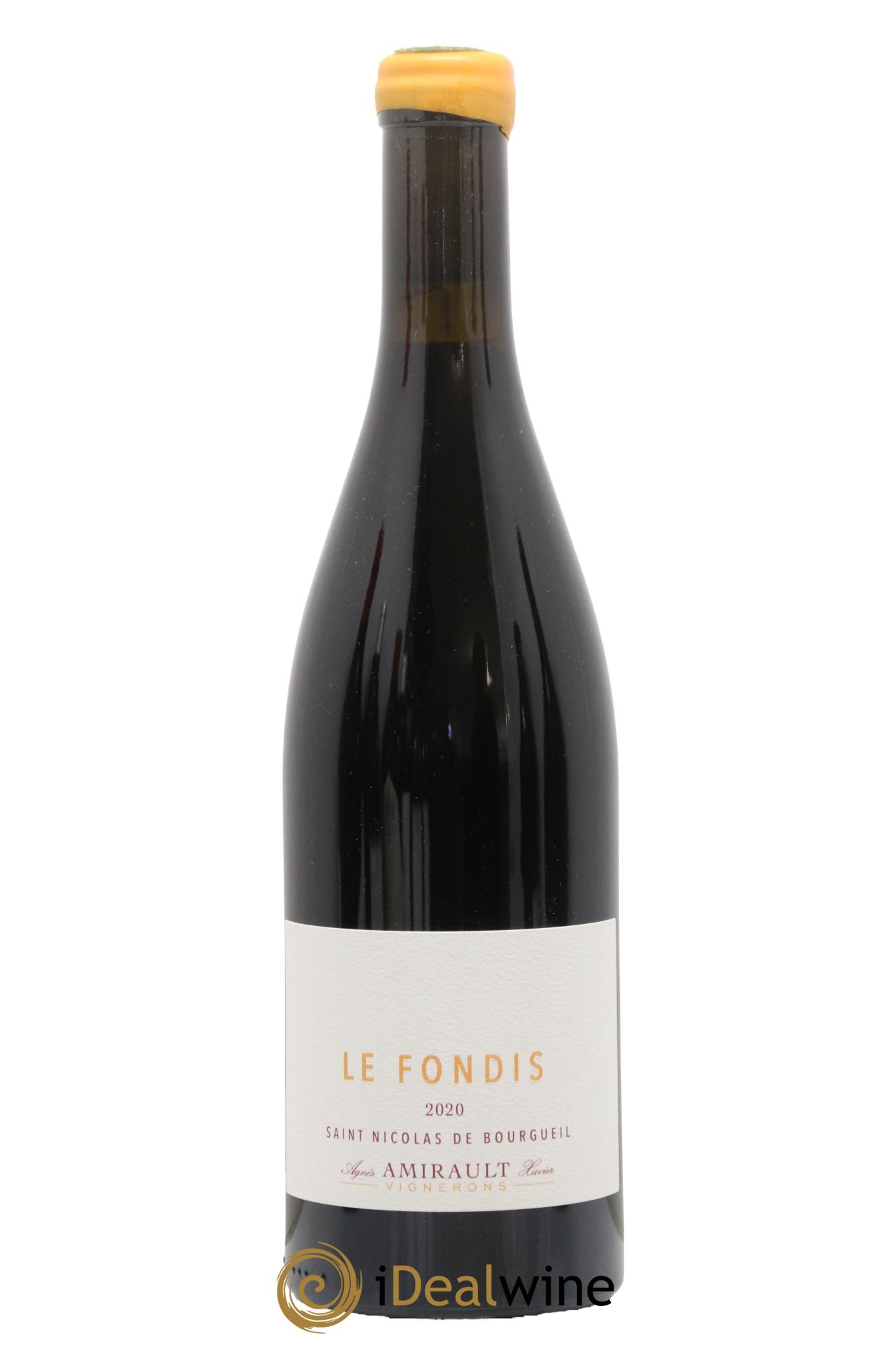 Saint-Nicolas de Bourgueil Le Fondis Agnès et Xavier Amirault 2020 - Lot de 1 bouteille - 0