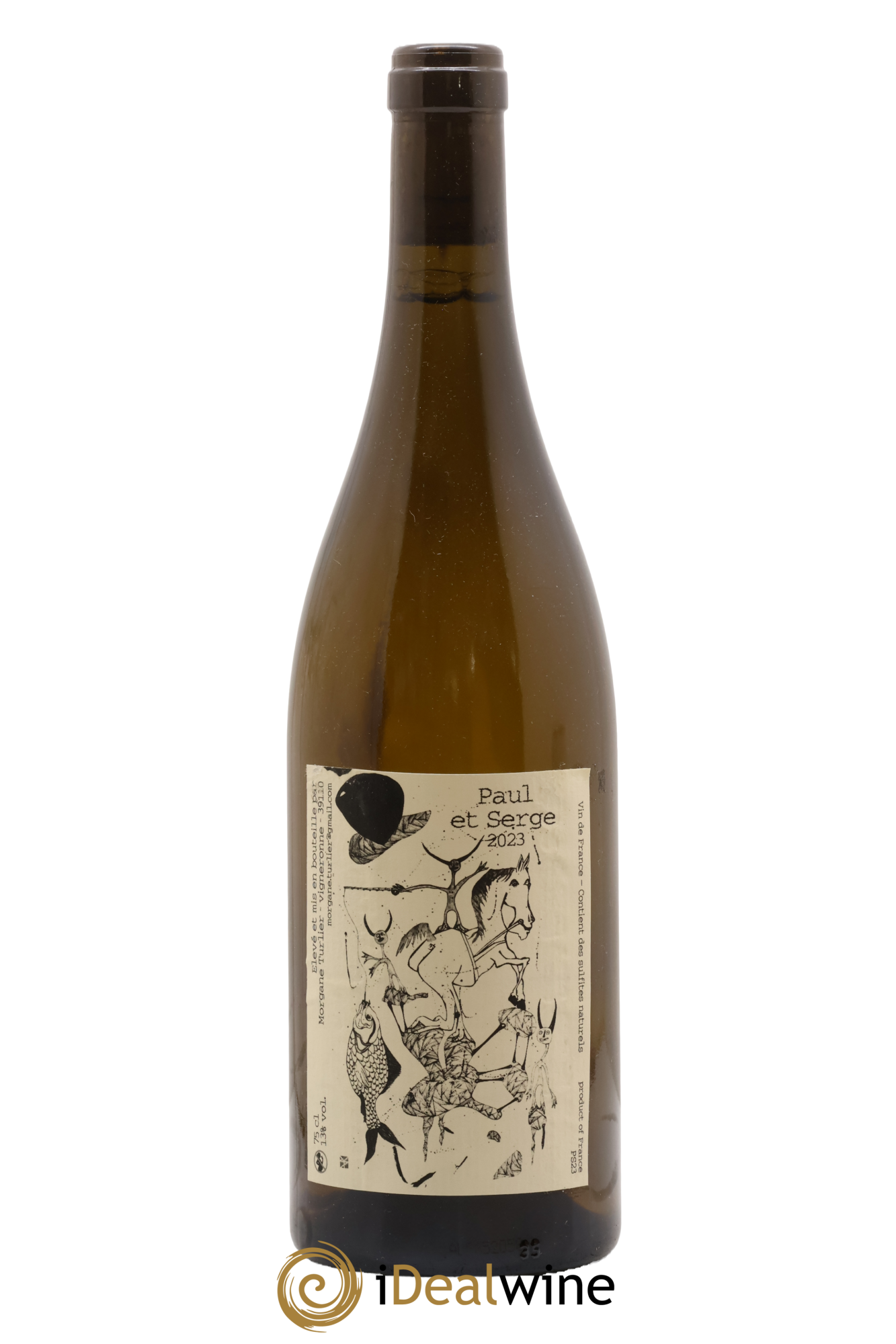Vin de France Paul et Serge Morgane Turlier 2023 - Lot de 1 bouteille - 0