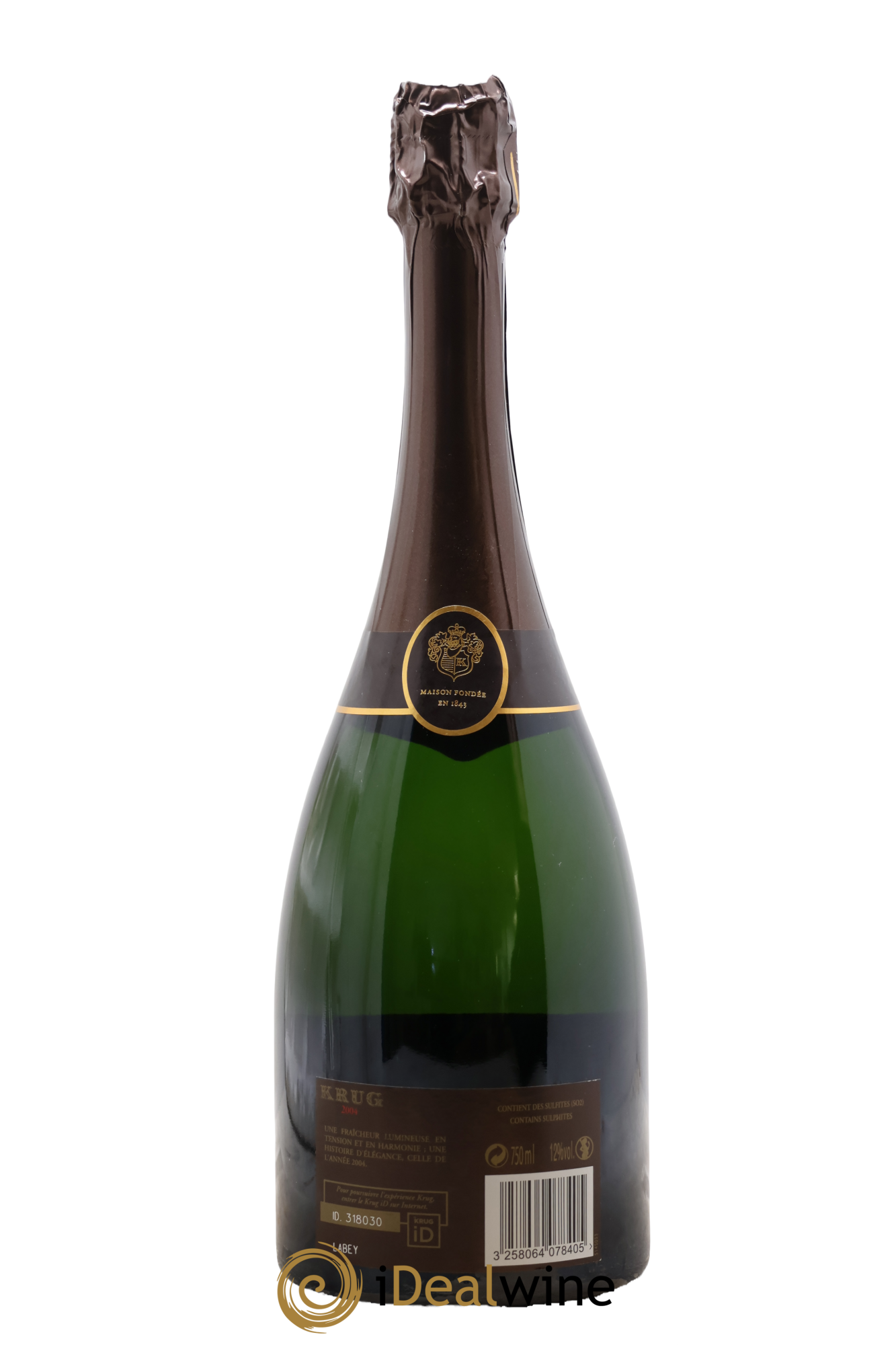 Vintage Krug 2004 - Posten von 1 Flasche - 1