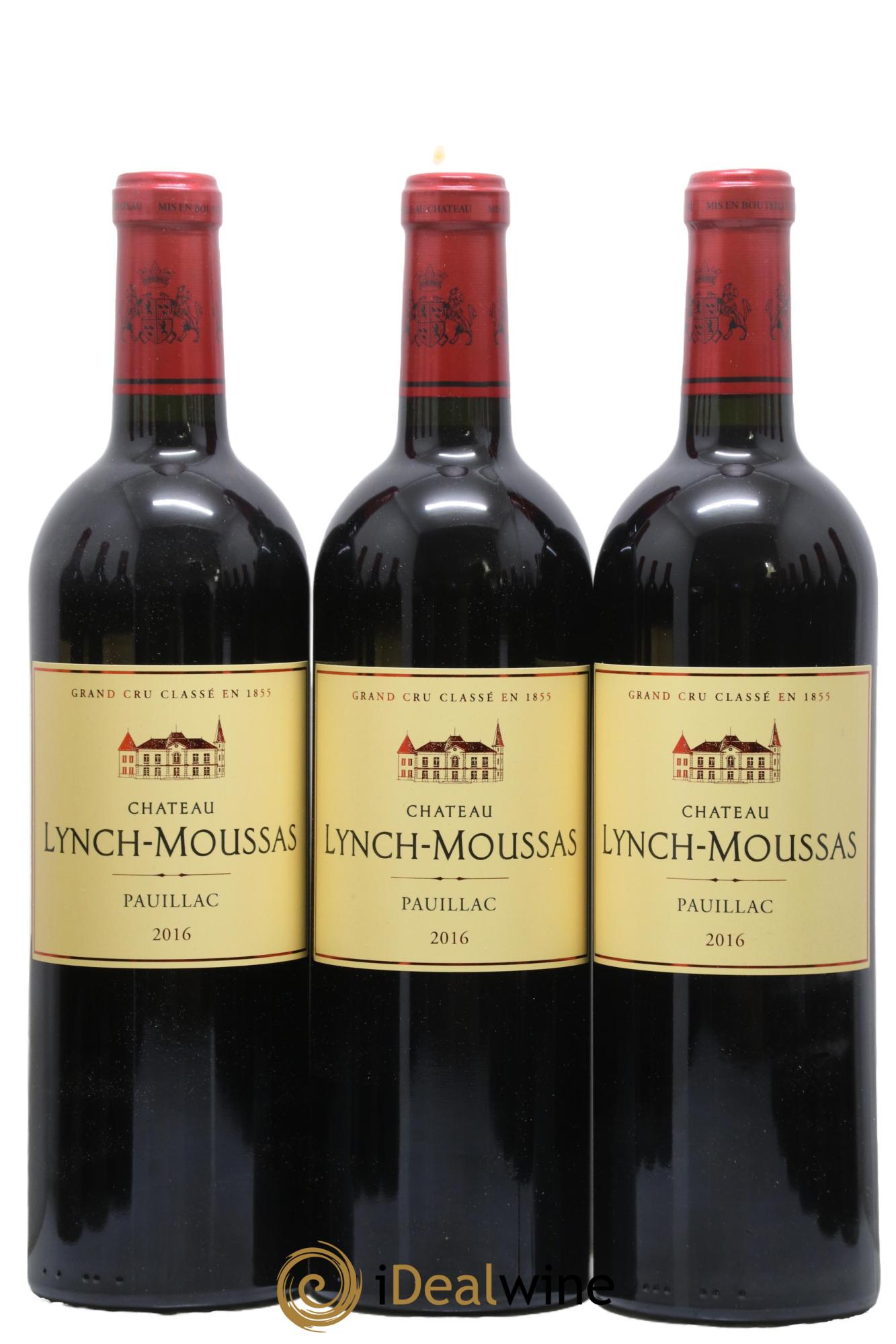 Château Lynch Moussas 5ème Grand Cru Classé 2016 - Lotto di 6 bottiglie - 1
