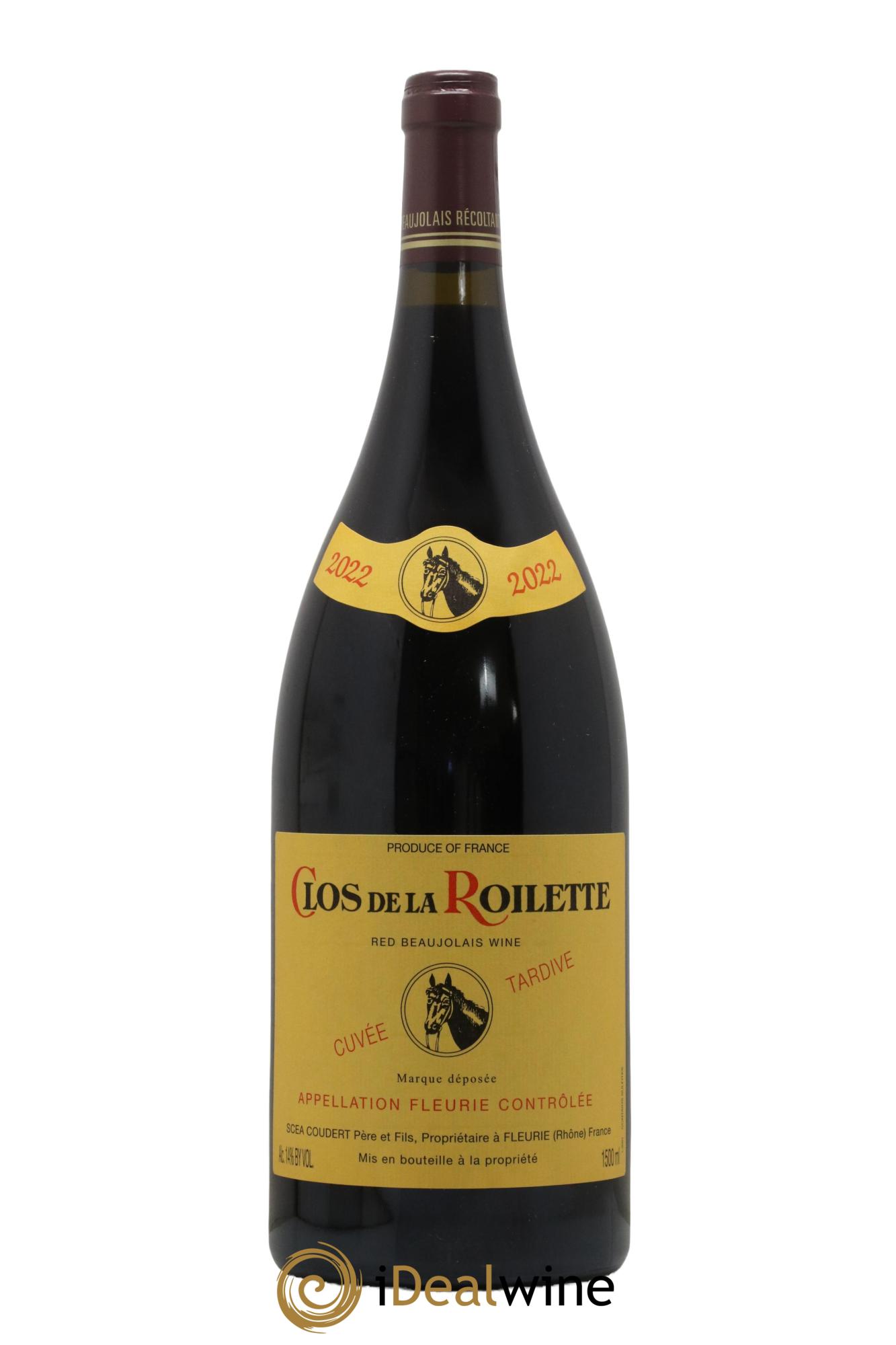 Fleurie Cuvée Tardive Clos de la Roilette 2022 - Lot of 1 magnum - 0