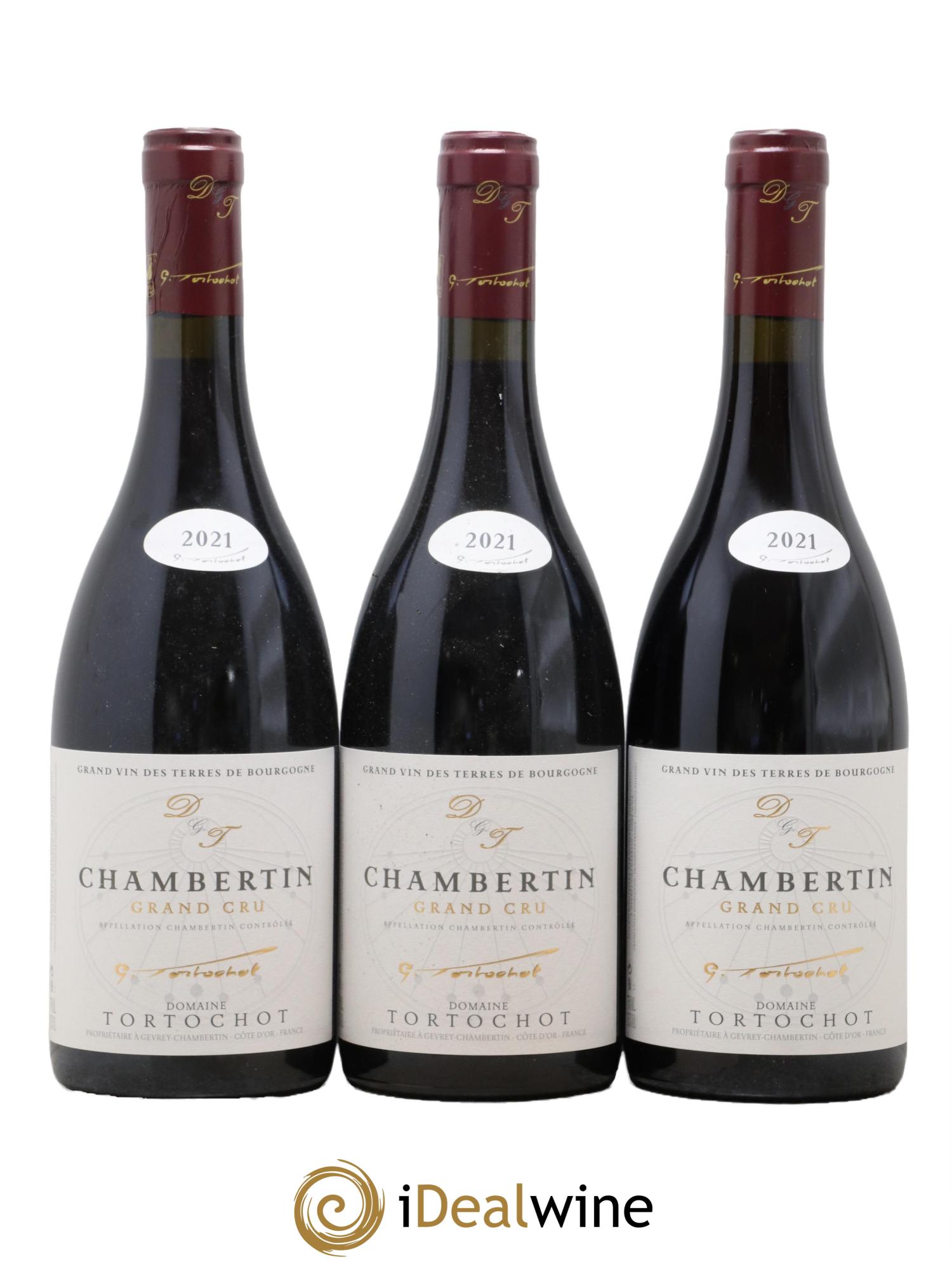 Chambertin Grand Cru Tortochot (Domaine) 2021 - Lot de 3 bouteilles - 0