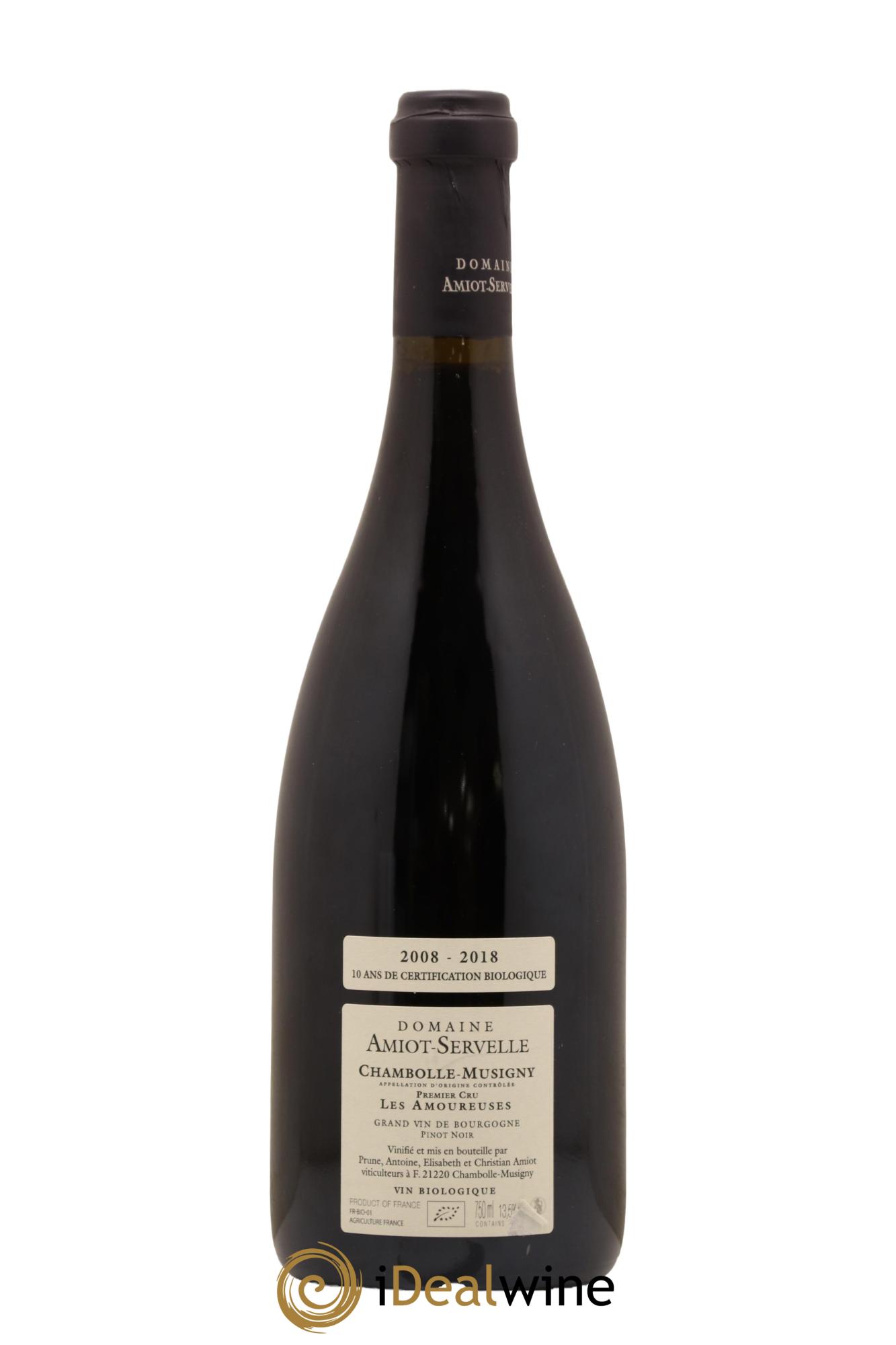 Chambolle-Musigny 1er Cru Les Amoureuses Amiot-Servelle 2018 - Lotto di 1 bottiglia - 1