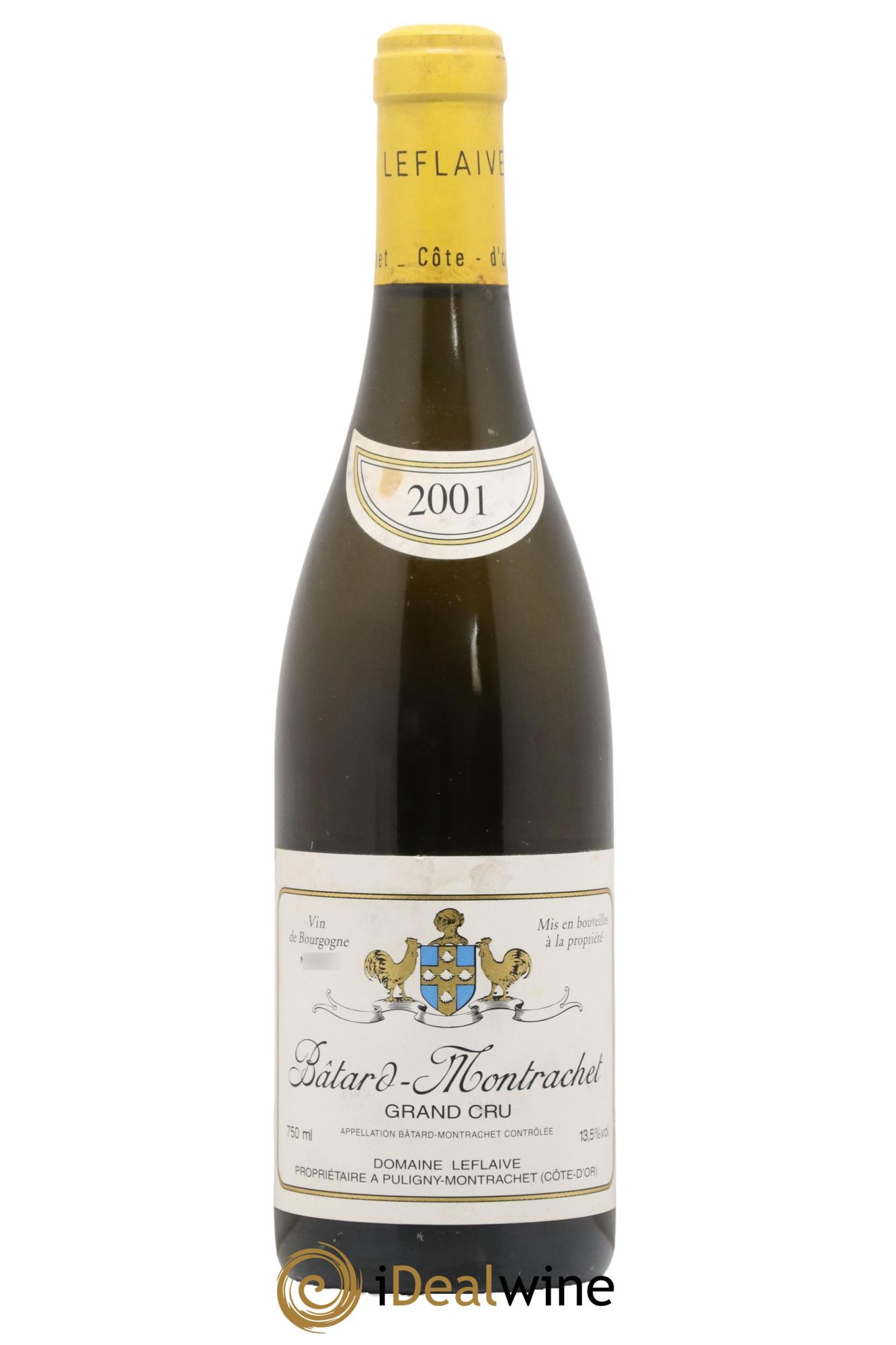 Bâtard-Montrachet Grand Cru Leflaive (Domaine) 2001 - Lot de 1 bouteille - 0
