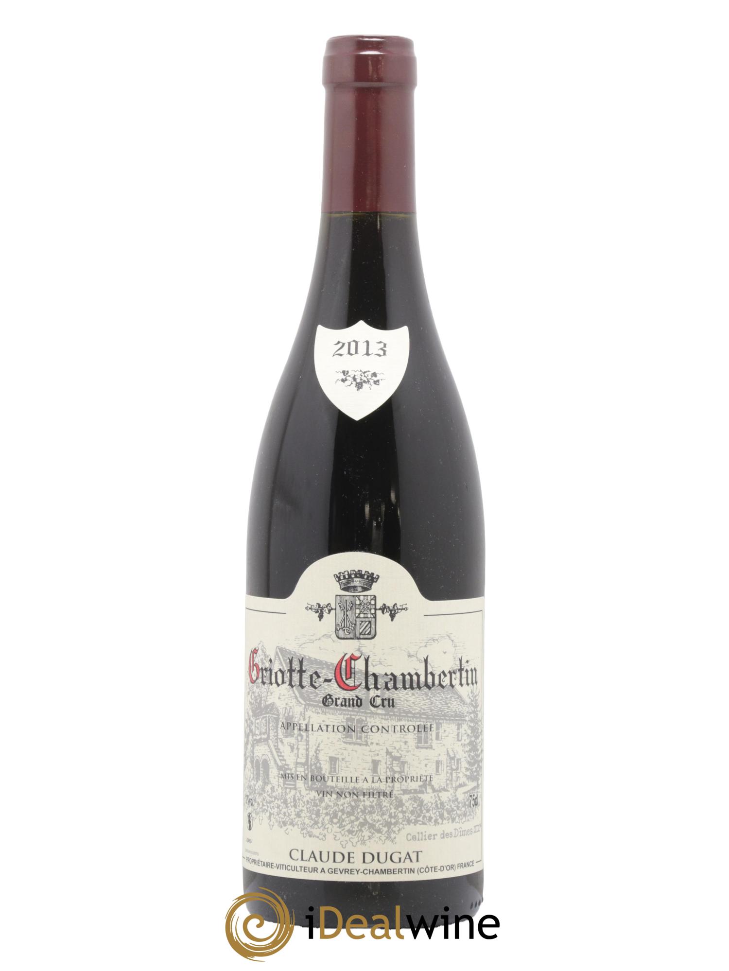 Griotte-Chambertin Grand Cru Claude Dugat 2013 - Lotto di 1 bottiglia - 0
