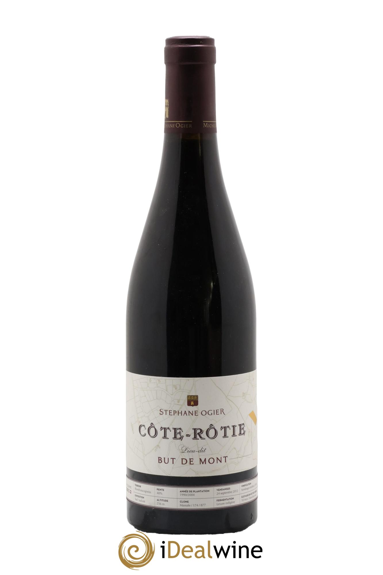 Côte-Rôtie But de Mont Stéphane Ogier 2012 - Lot de 1 bouteille - 0