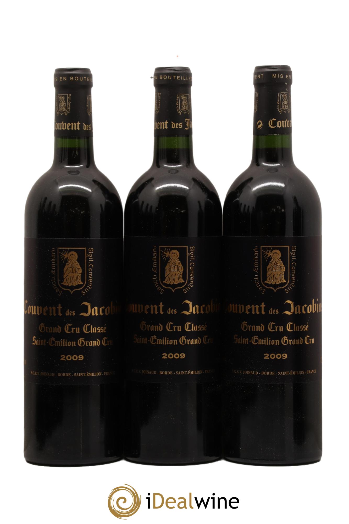 Château Couvent des Jacobins Grand Cru Classé 2009 - Lot de 12 bouteilles - 2