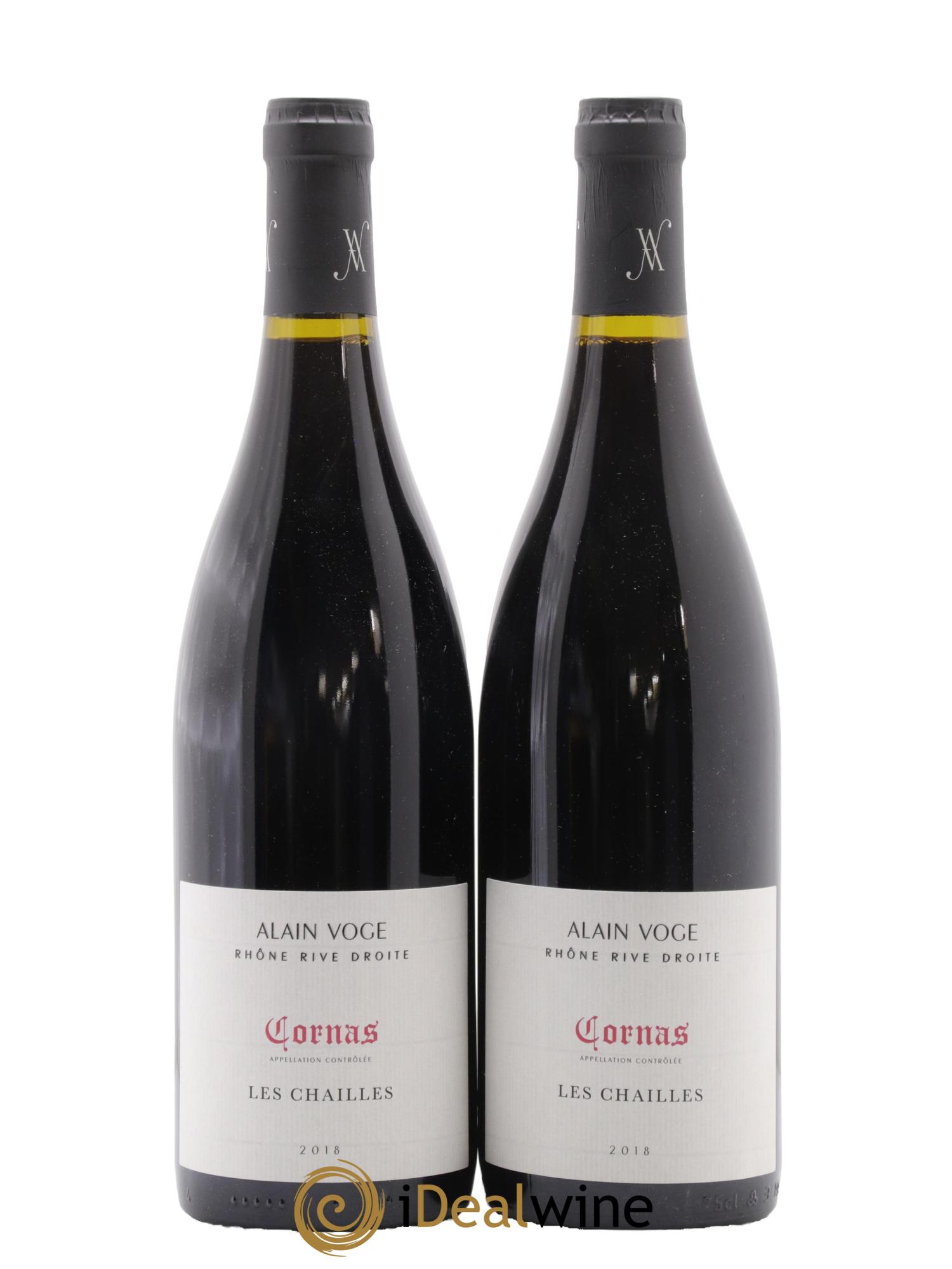 Cornas Les Chailles Alain Voge (Domaine) 2018 - Lot de 2 bouteilles - 0