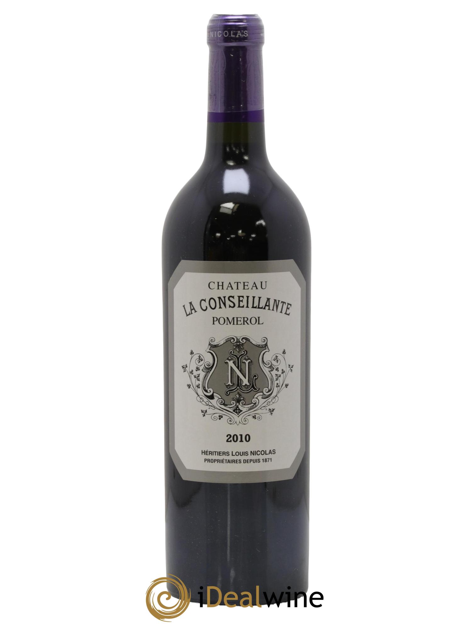Château la Conseillante 2010 - Lot de 1 bouteille - 0