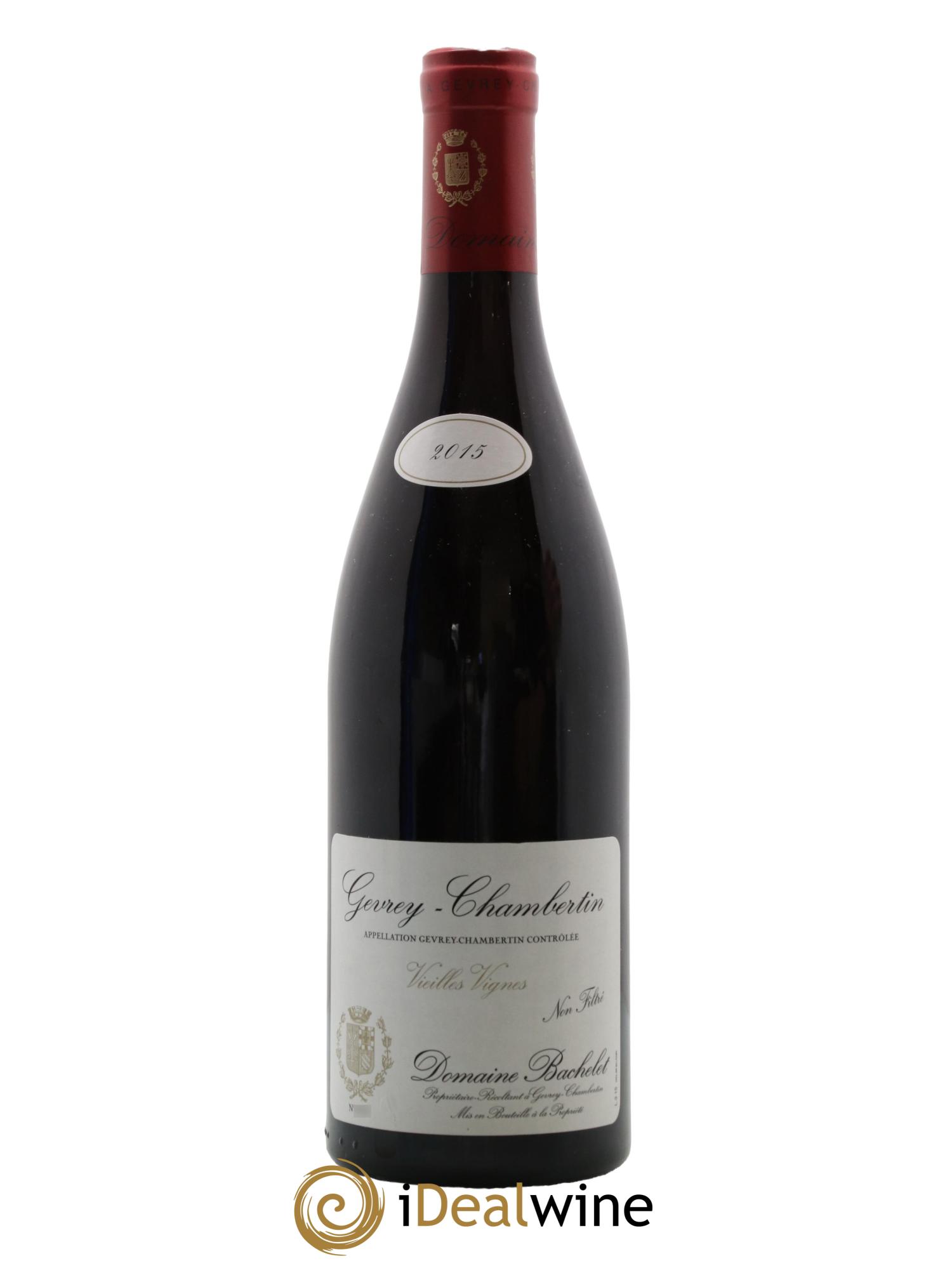 Gevrey-Chambertin Vieilles Vignes Denis Bachelet (Domaine) 2015 - Lot de 1 bouteille - 0