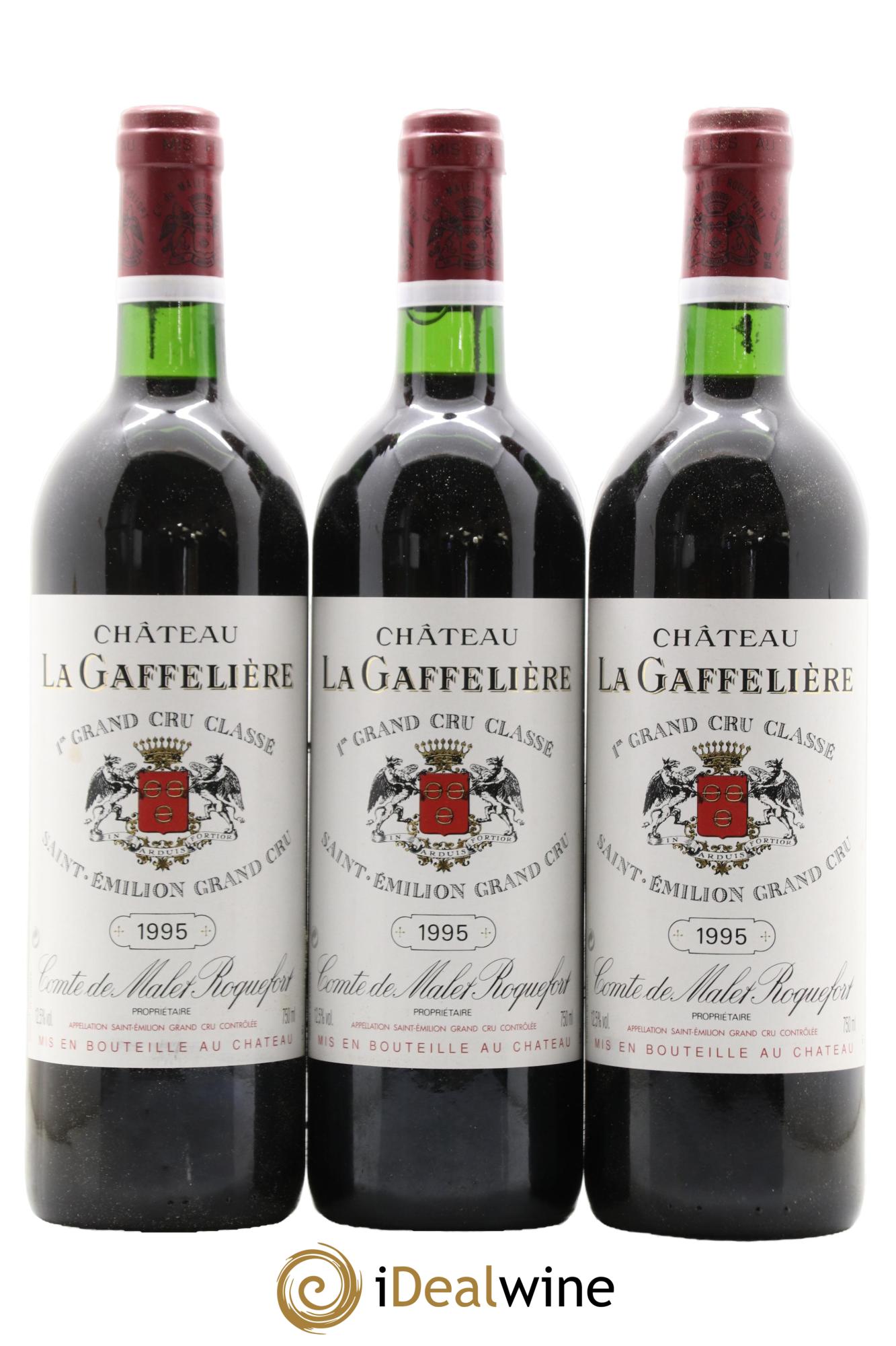 Château la Gaffelière 1er Grand Cru Classé B 1995 - Lot de 12 bouteilles - 4
