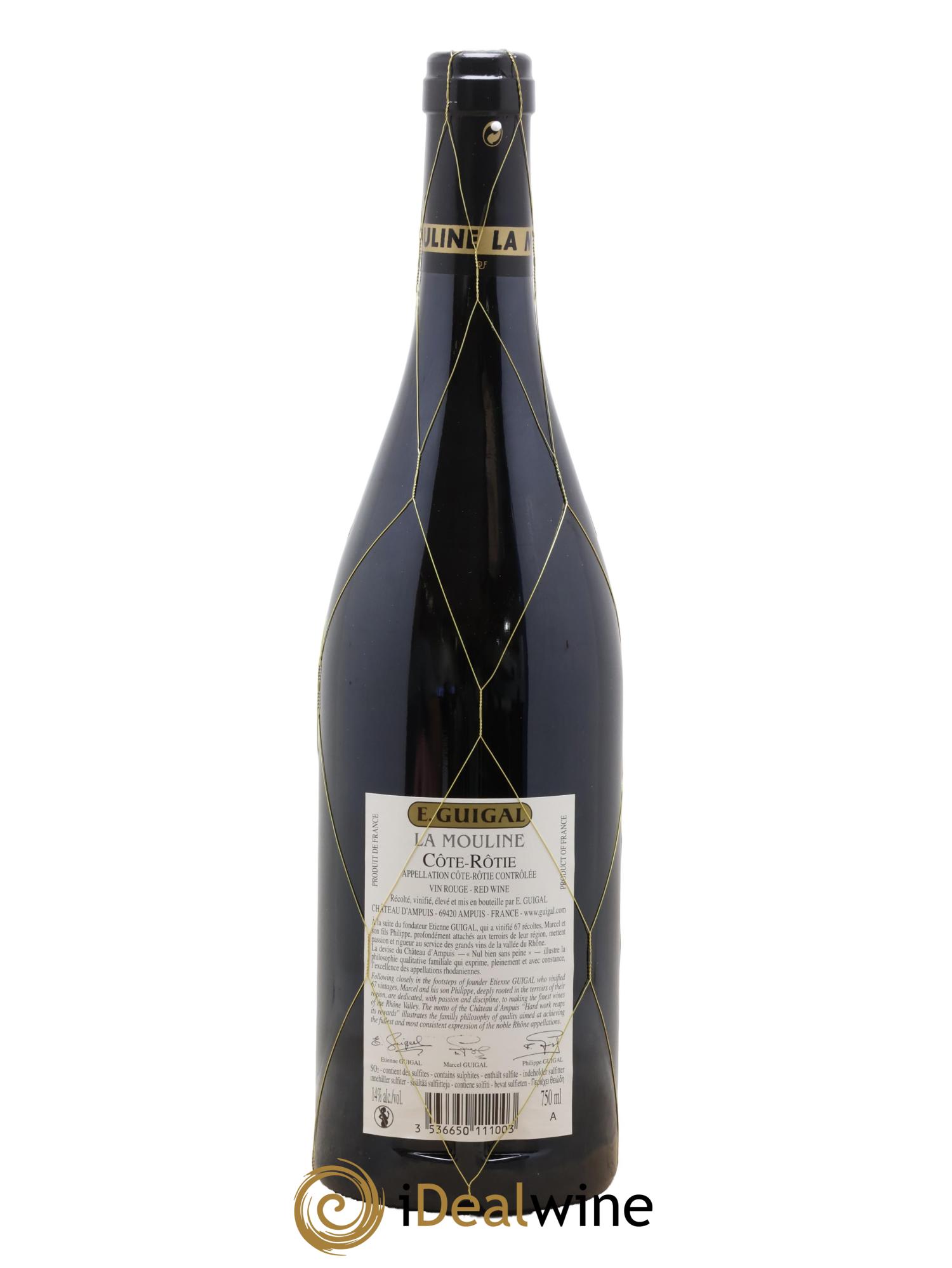 Côte-Rôtie La Mouline Guigal 2015 - Lot de 1 bouteille - 1