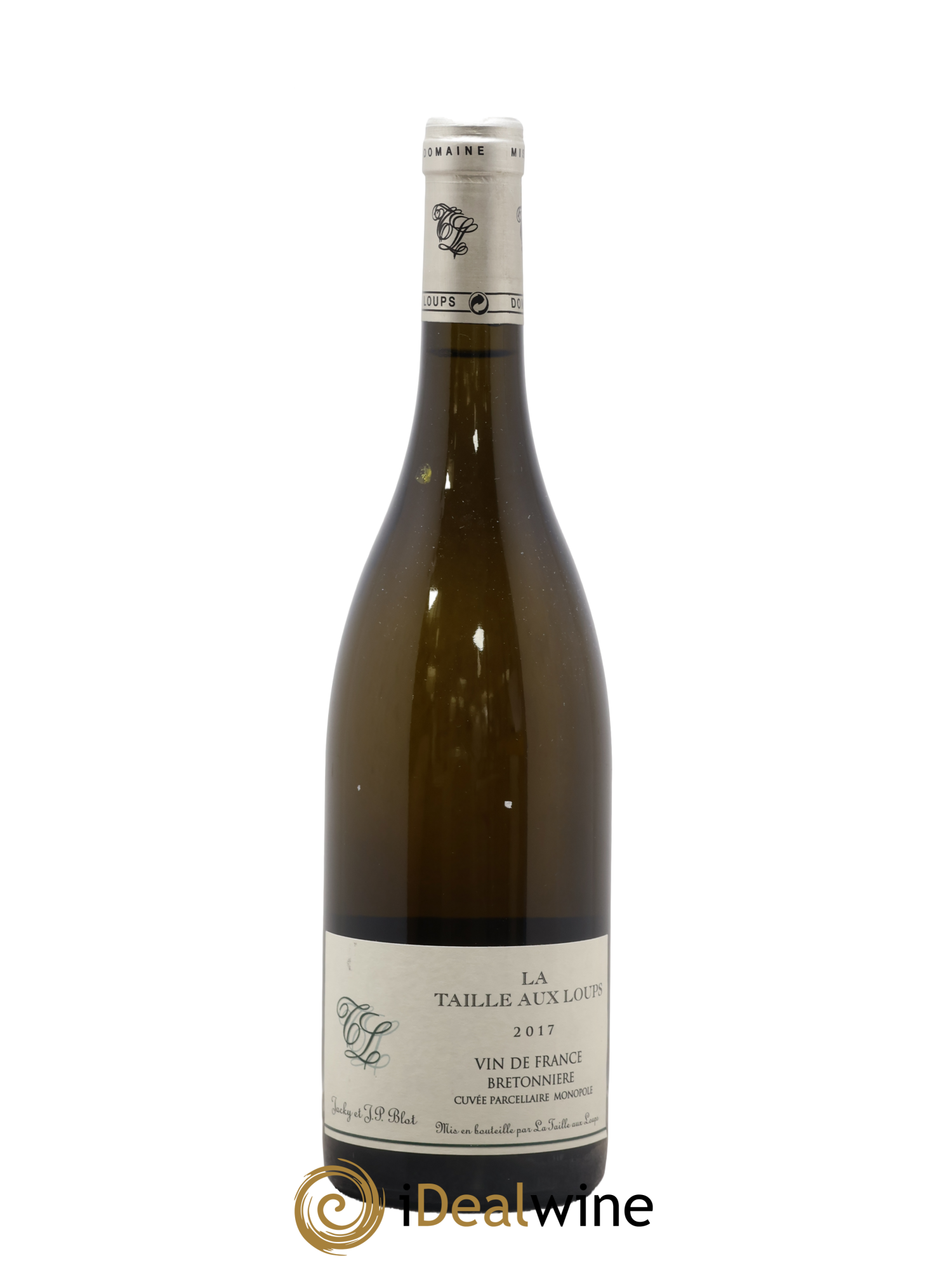 Vin de France Bretonnière La Taille aux Loups - Jacky Blot 2017 - Lot de 1 bouteille - 0