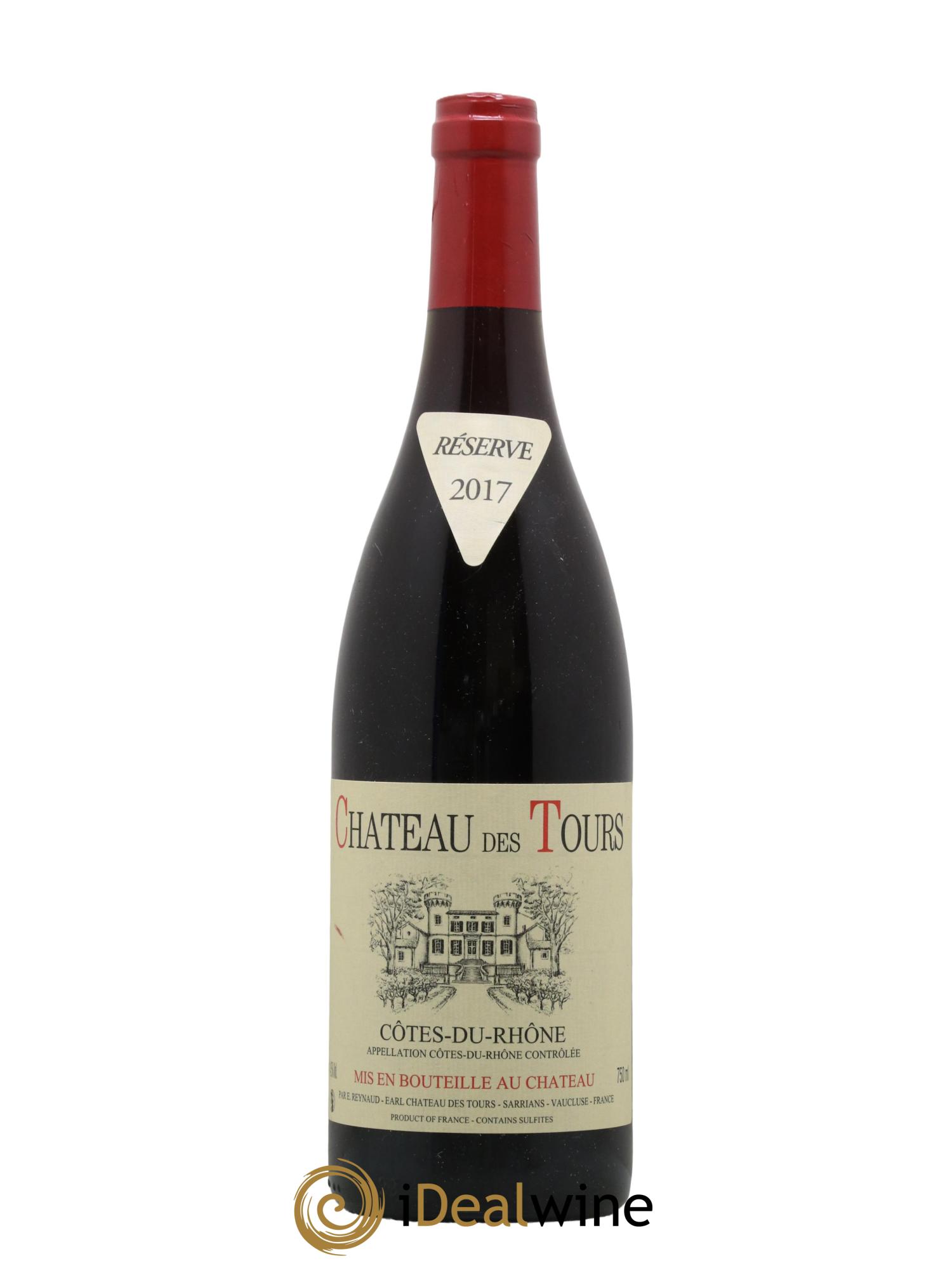 Côtes-du-Rhône Château des Tours Emmanuel Reynaud 2017 - Lot de 1 bouteille - 0