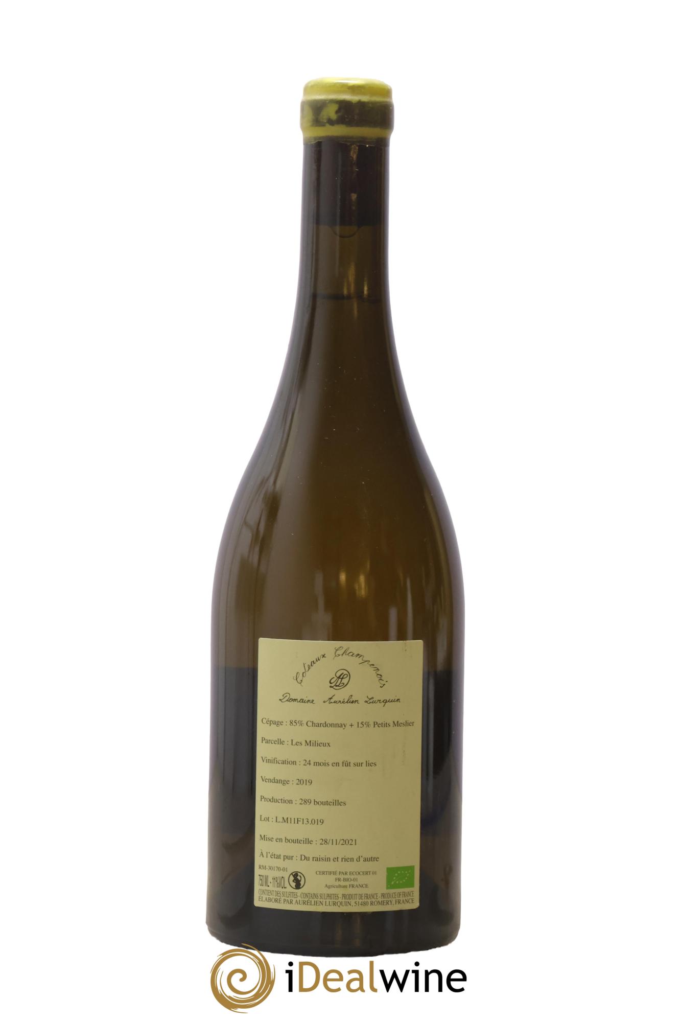 Les Milieux Aurélien Lurquin 2019 - Lotto di 1 bottiglia - 1