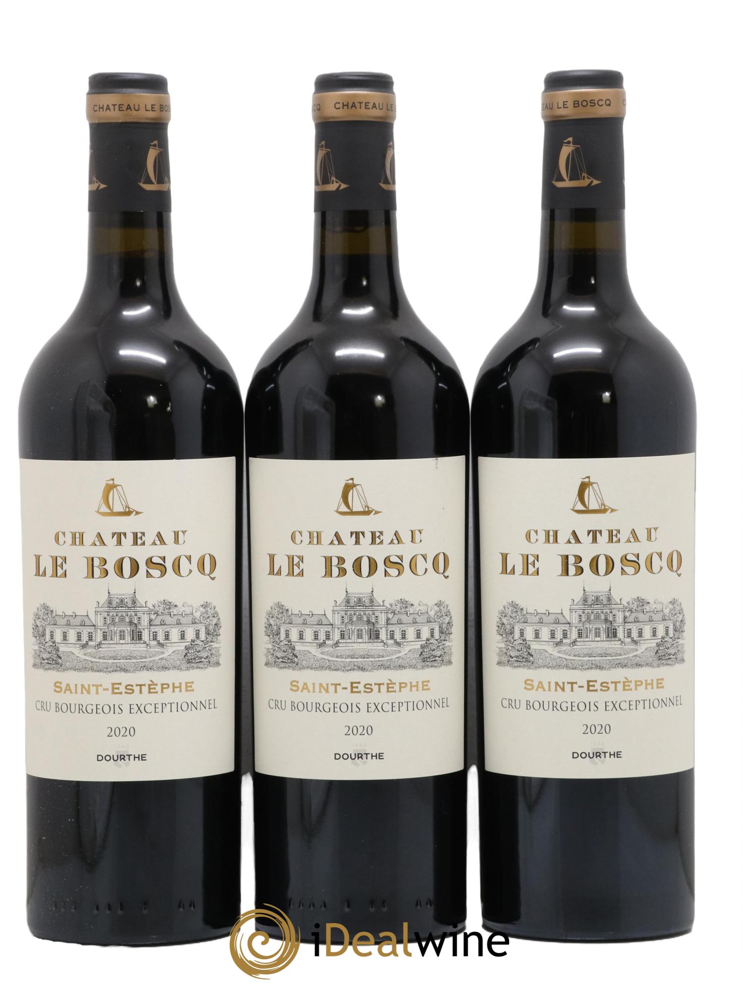 Château le Boscq Cru Bourgeois 2020 - Lot de 6 bouteilles - 2