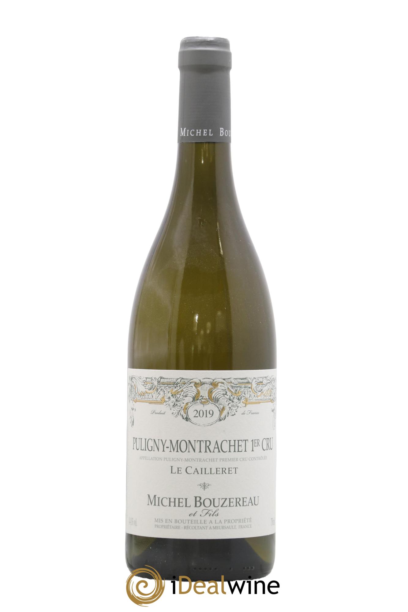 Puligny-Montrachet 1er Cru Le Cailleret Michel Bouzereau et Fils (Domaine) 2019 - Lot de 1 bouteille - 0