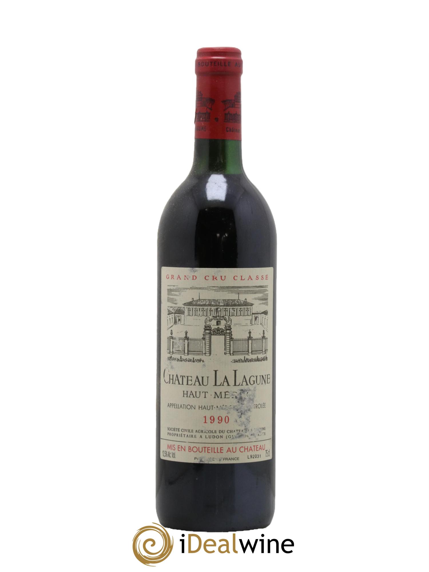 Château la Lagune 3ème Grand Cru Classé 1990 - Lot de 1 bouteille - 0