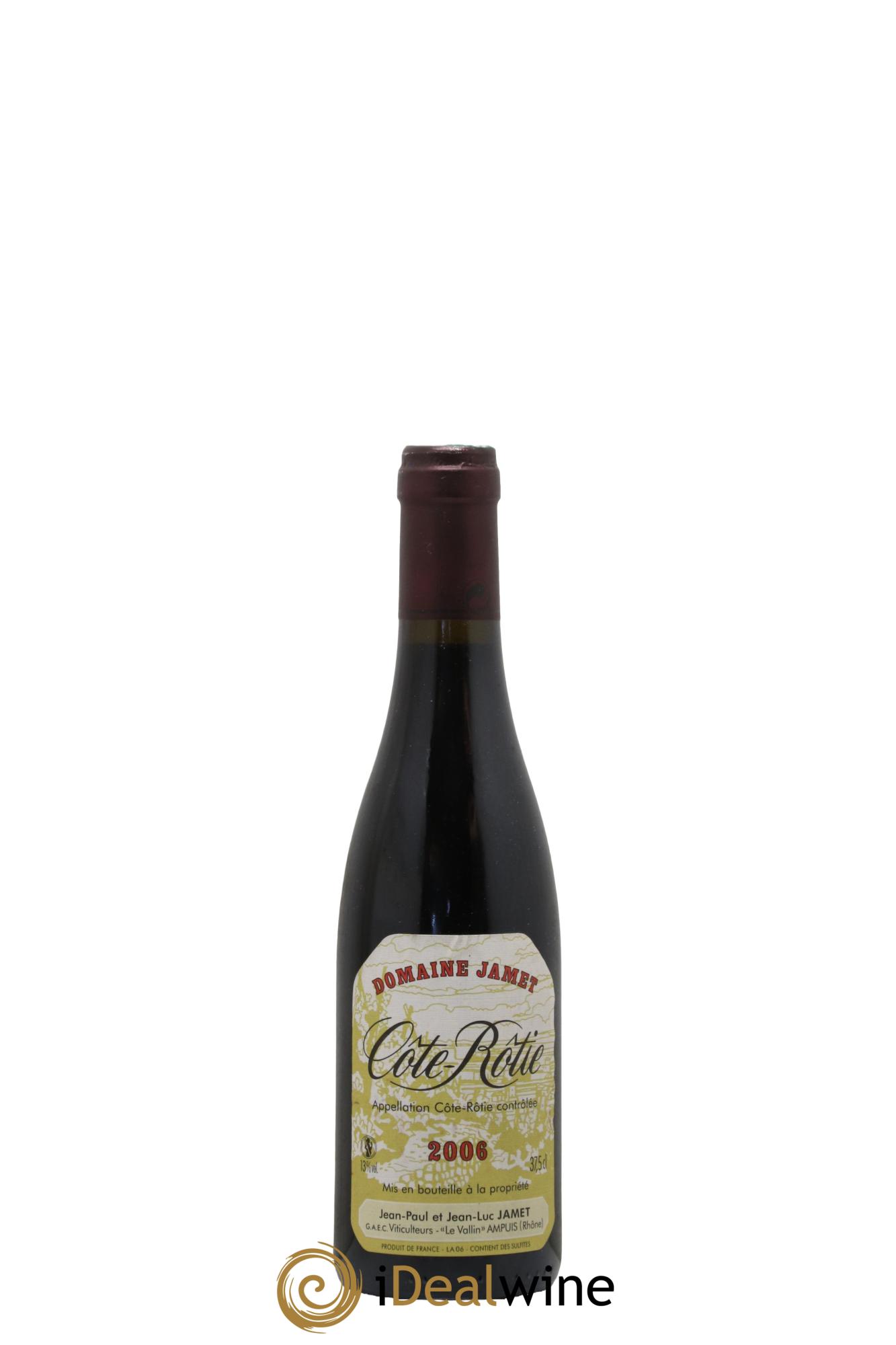 Côte-Rôtie Jamet (Domaine) 2006 - Lot de 1 demi bouteille - 0