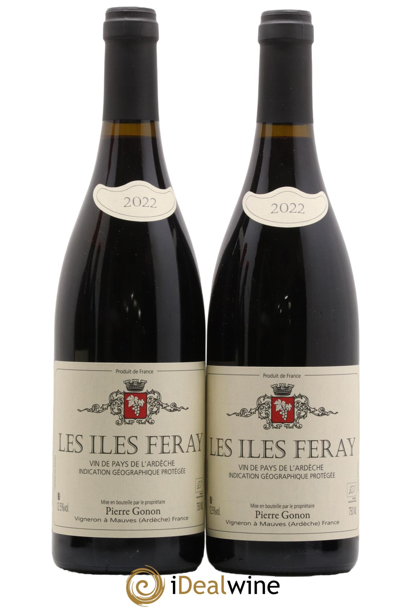 Ardèche Les Iles Feray Gonon (Domaine) 2022 - Lot de 2 bouteilles - 0