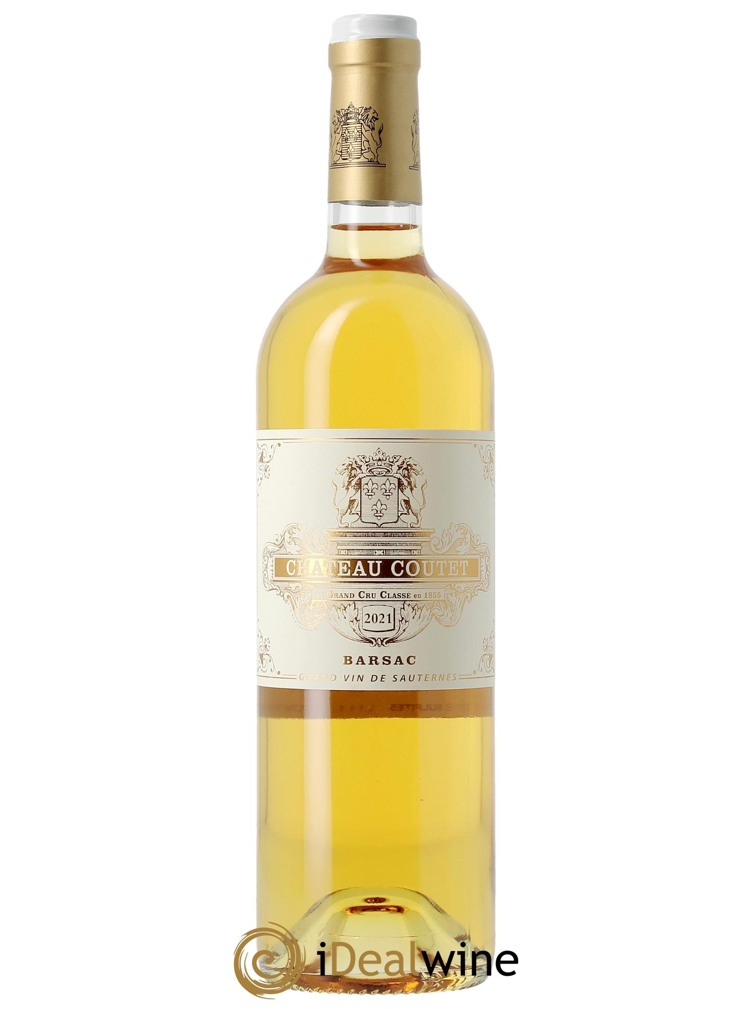 Château Coutet 1er Grand Cru Classé (CBO à partir de 6 bts) 2021 - Lot de 1 bouteille - 0