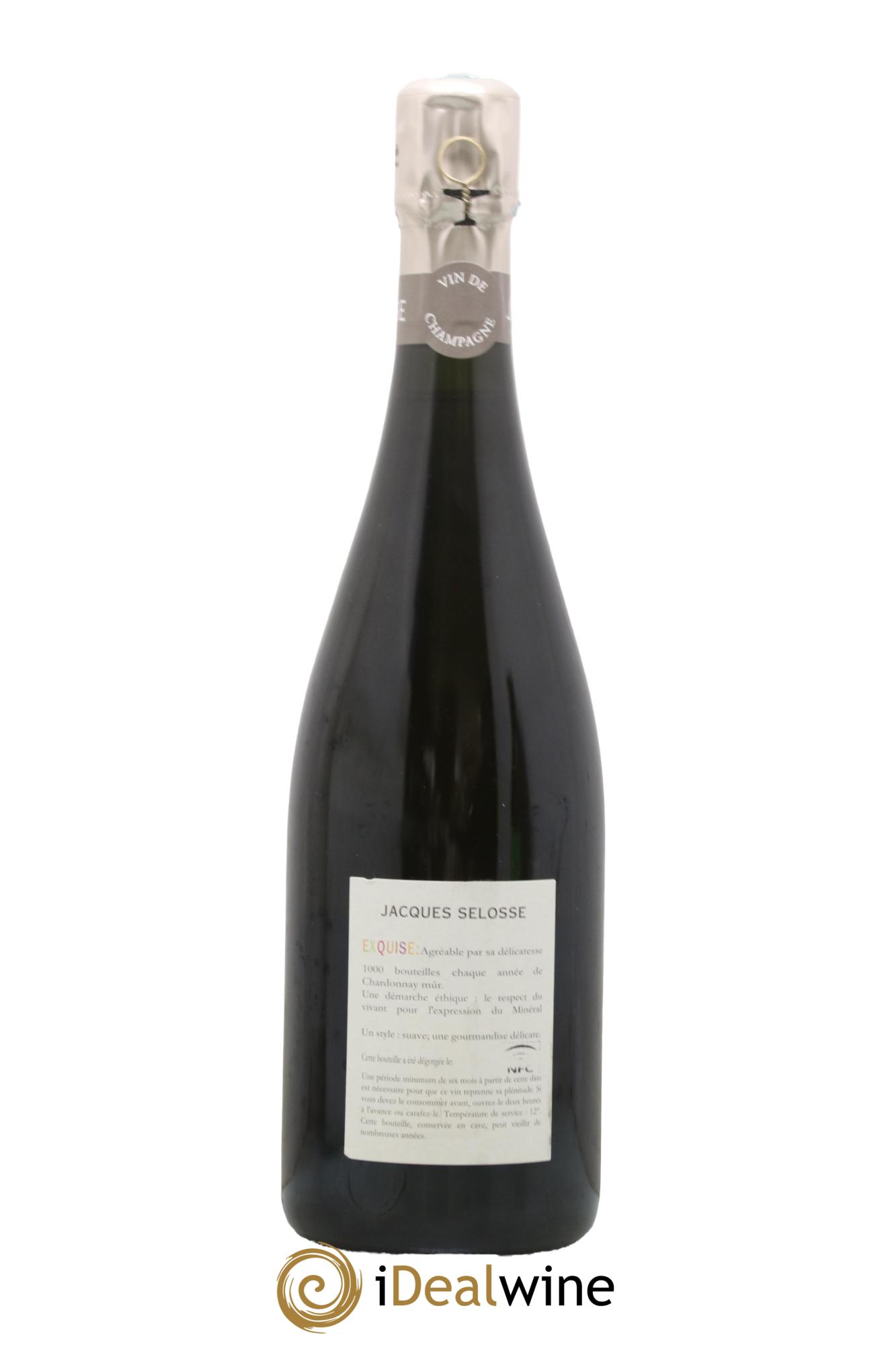 Exquise NV Jacques Selosse - Lot of 1 bottle - 1