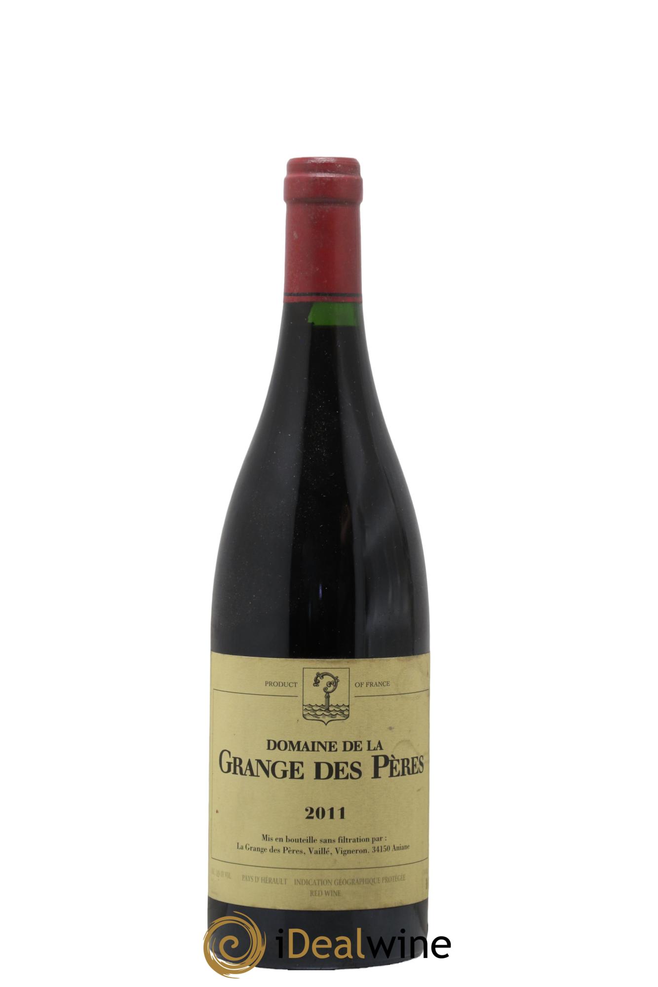IGP Pays d'Hérault Grange des Pères Laurent Vaillé 2011 - Lot de 1 bouteille - 0