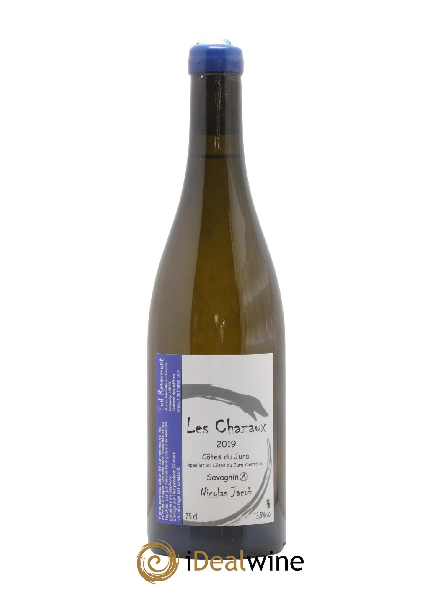Côtes du Jura Savagnin Les Chazaux Nicolas Jacob 2019 - Lot de 1 bouteille - 0