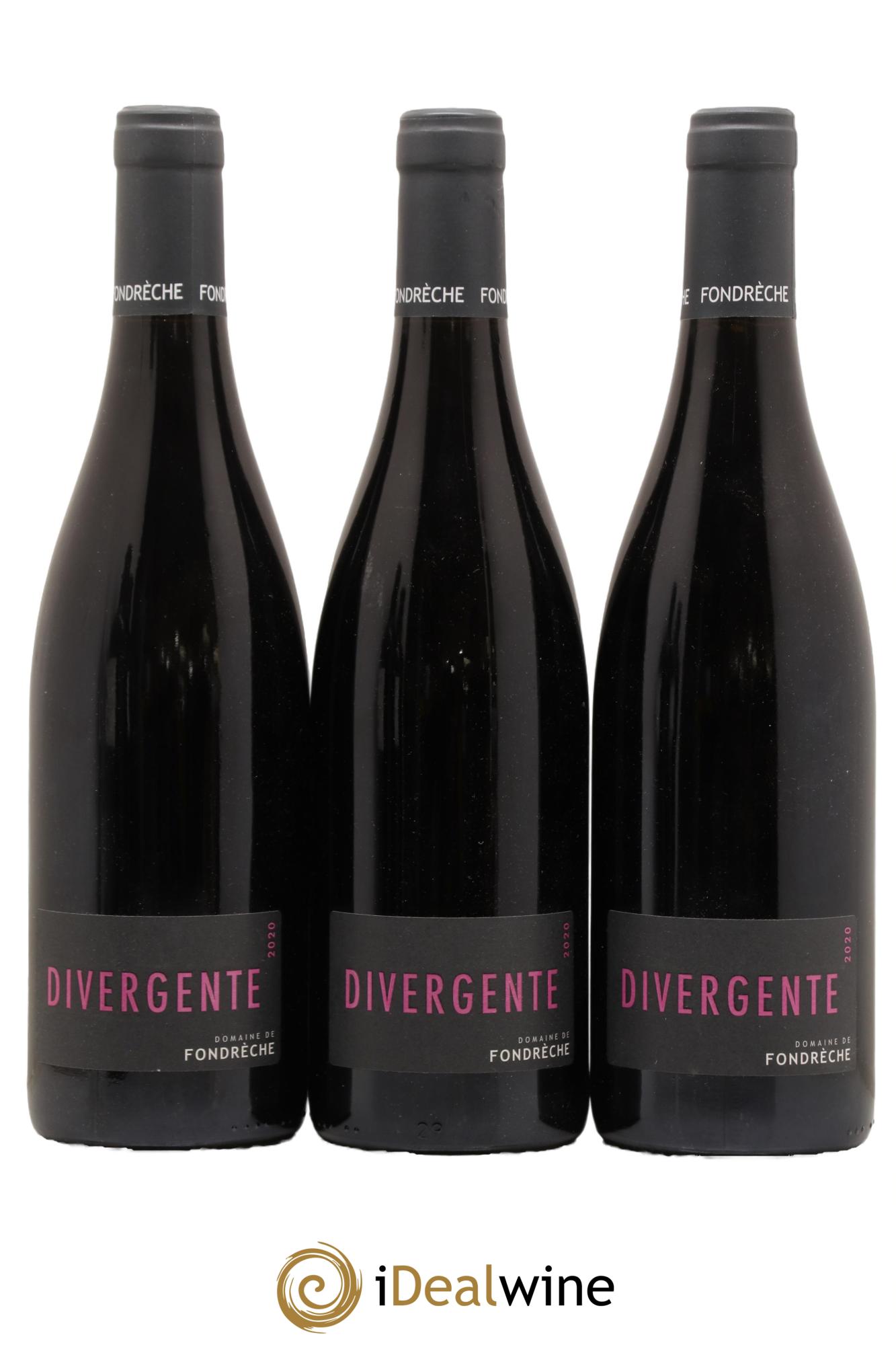 Ventoux Divergente Fondrèche 2020 - Lot de 3 bouteilles - 0