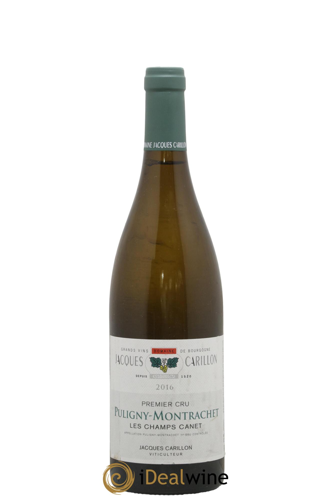 Puligny-Montrachet 1er Cru Les Champs Canet Jacques Carillon (Domaine) 2016 - Posten von 1 Flasche - 0