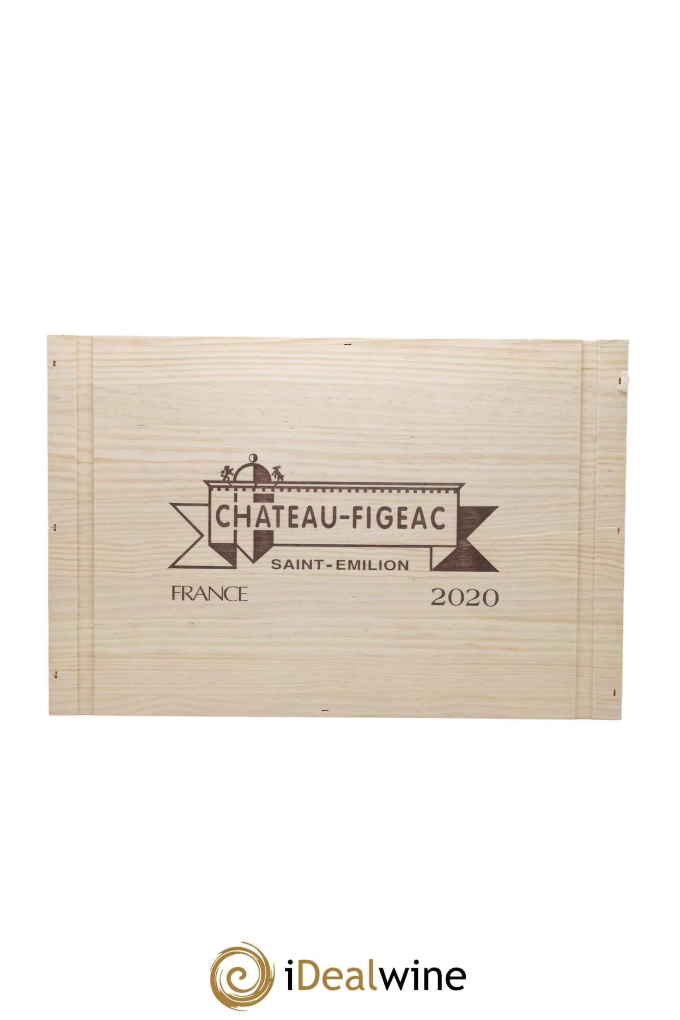 Château Figeac 1er Grand Cru Classé A 2020 - Lot de 6 bouteilles - 6