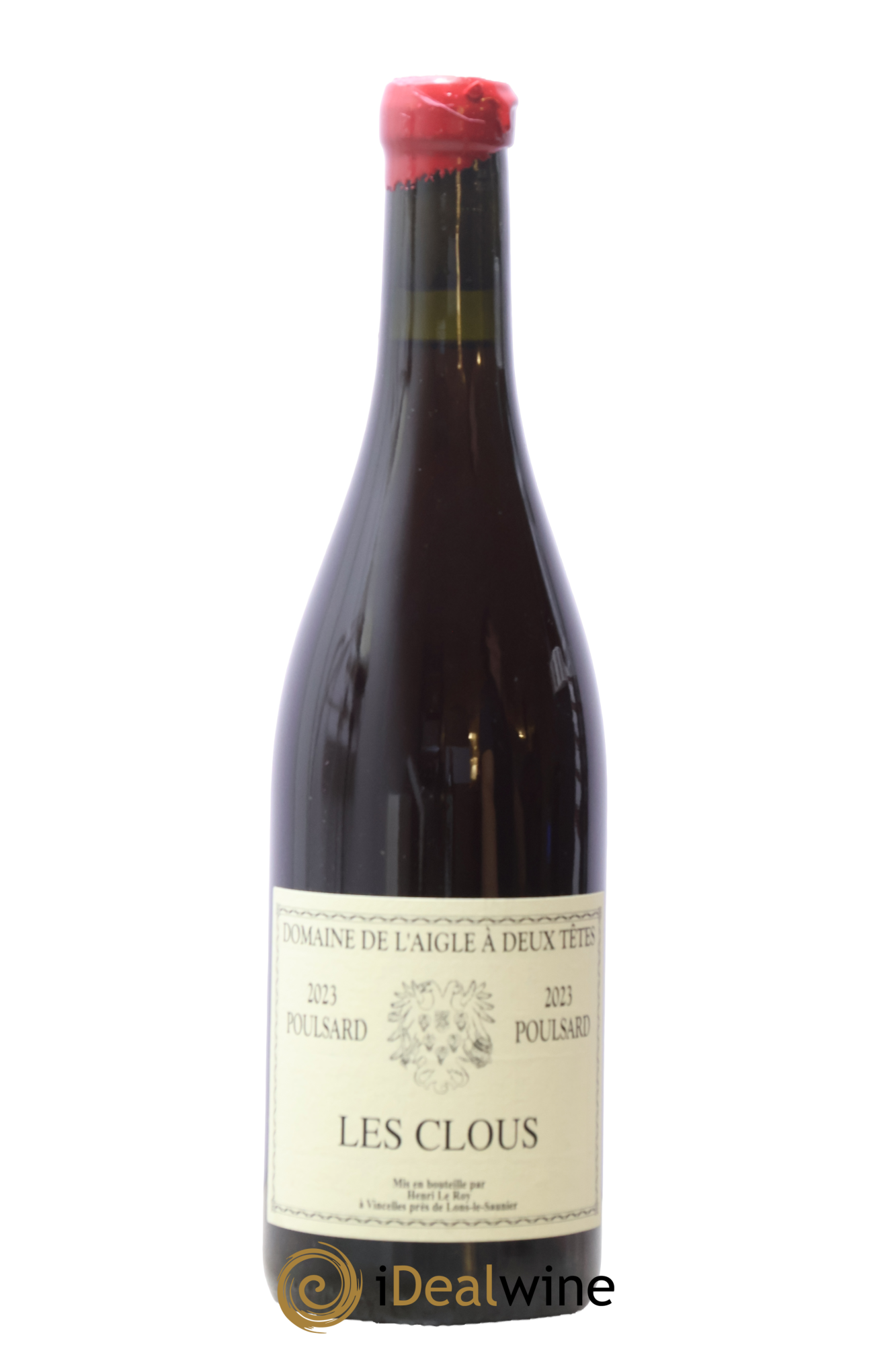 Côtes du Jura Poulsard Les Clous Domaine De L'Aigle A Deux Têtes 2023 - Lot de 1 bouteille - 0
