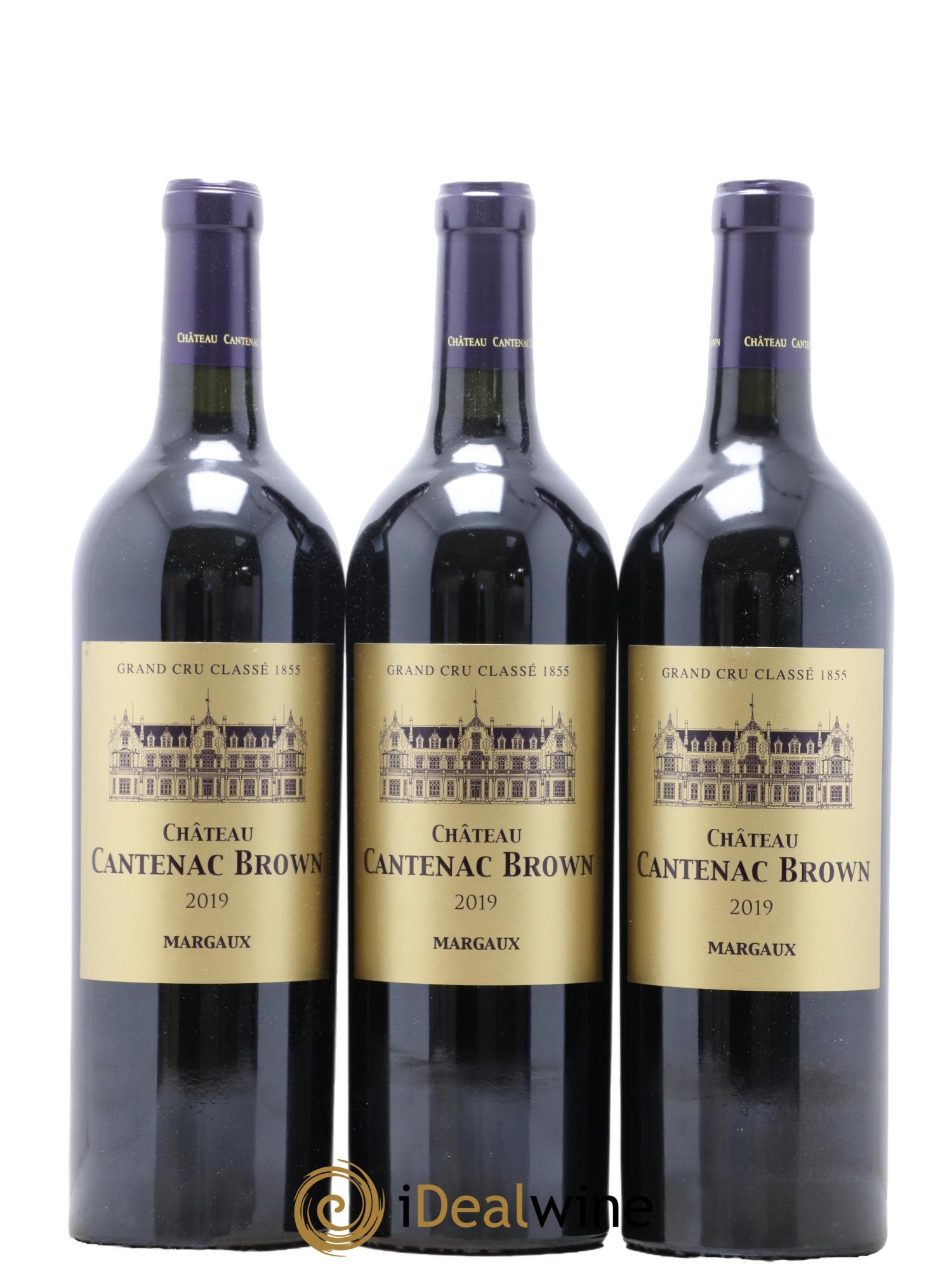 Château Cantenac Brown 3ème Grand Cru Classé 2019 - Lot de 6 bouteilles - 2