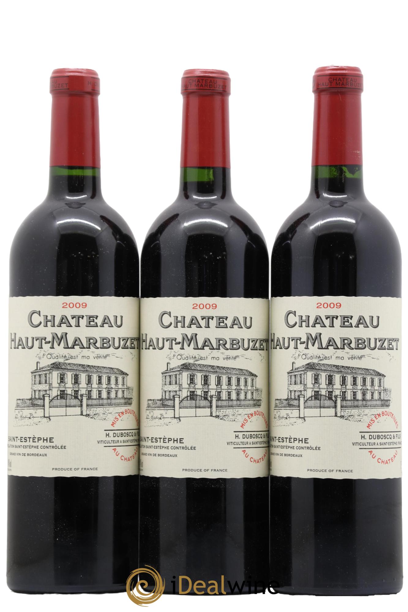 Château Haut Marbuzet 2009 - Lot de 6 bouteilles - 2
