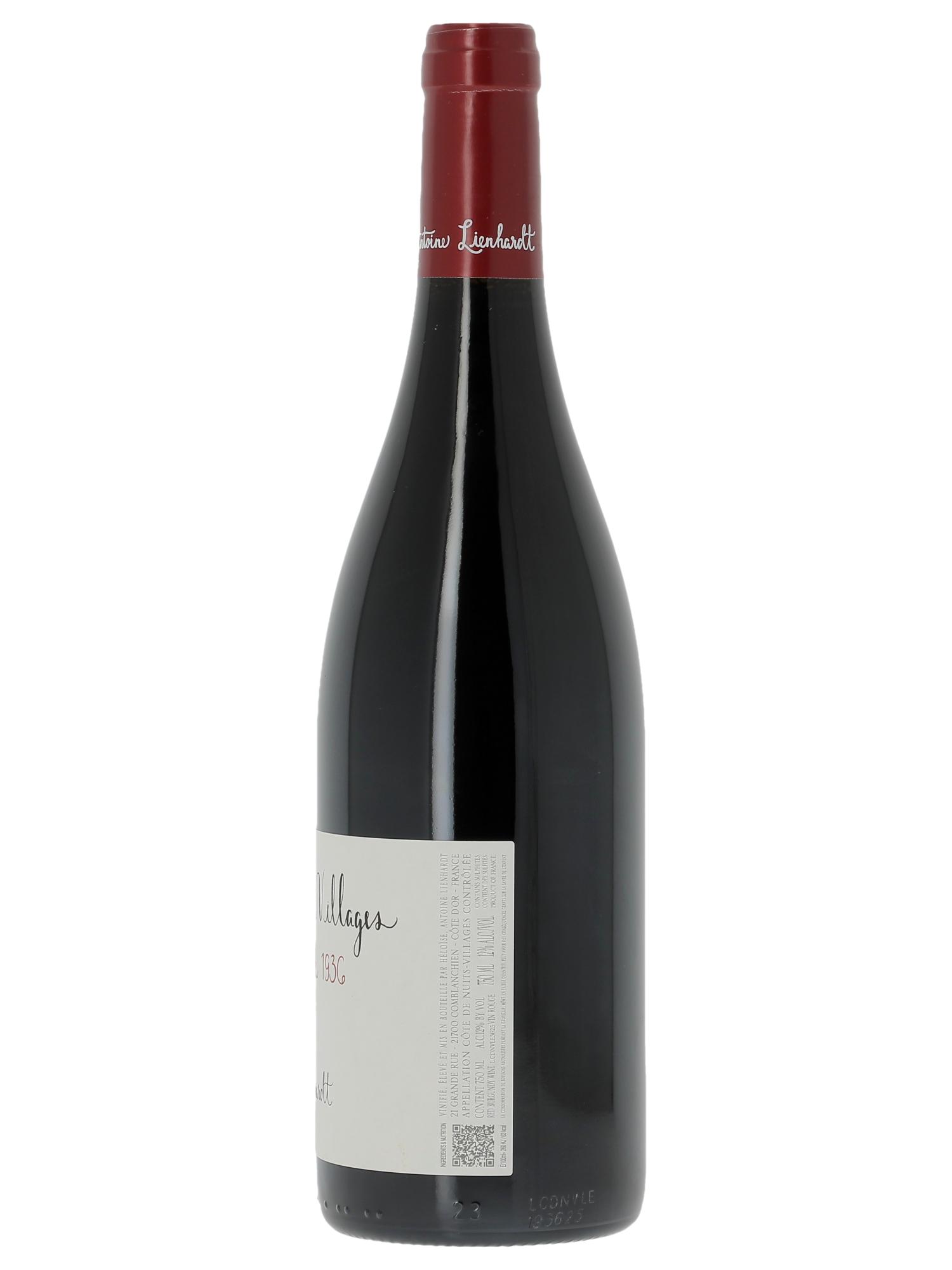 Côte de Nuits-Villages Les Essards 1936 Antoine Lienhardt 2025 - Lote de 1 botella - 1