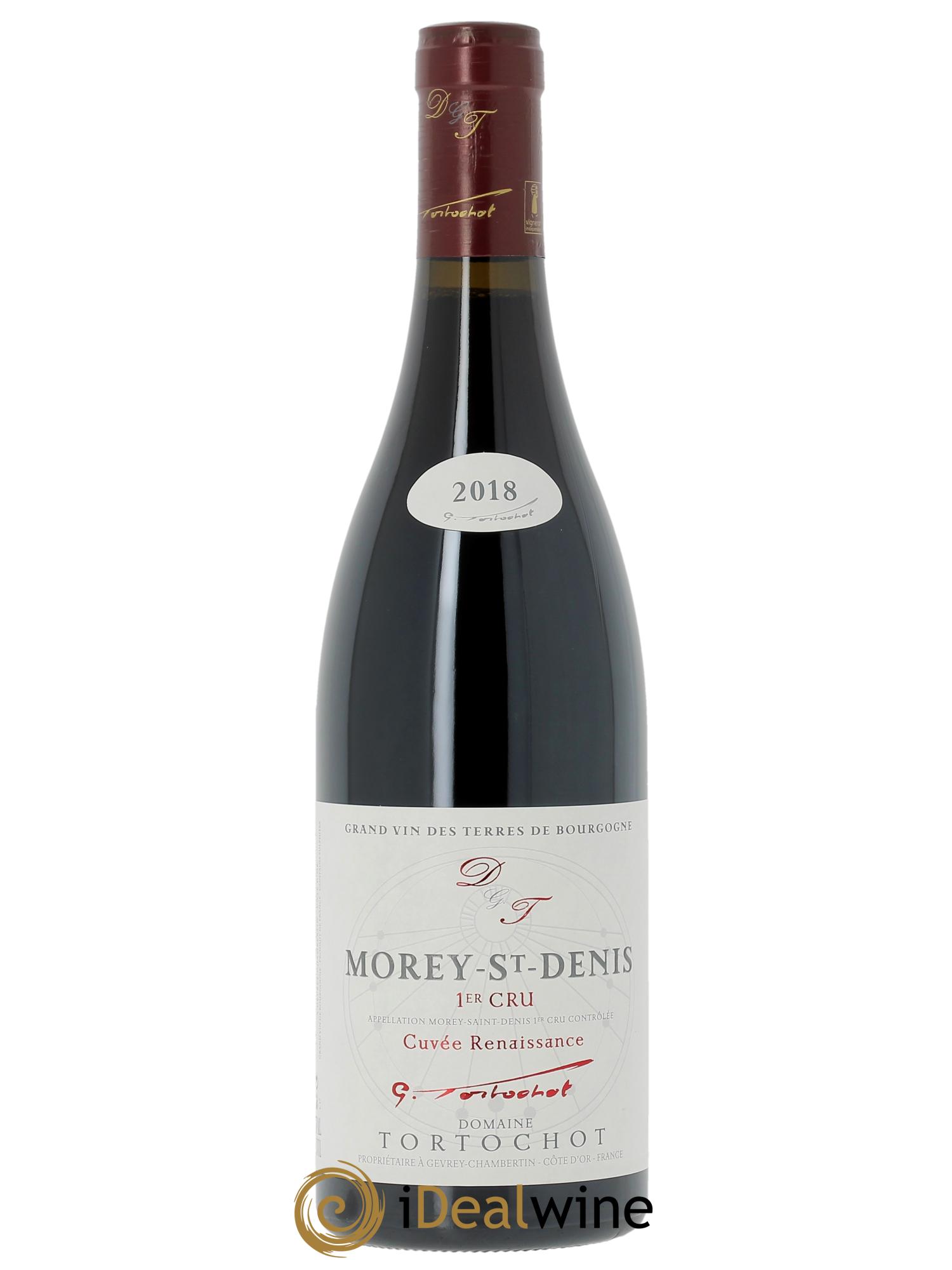 Morey-Saint-Denis 1er Cru Cuvée Renaissance Tortochot (Domaine) 2018 - Lot de 1 bouteille - 0