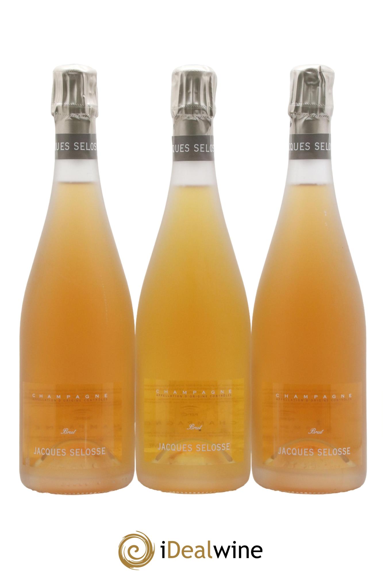 Rosé Brut Jacques Selosse - Lot de 3 bouteilles - 0