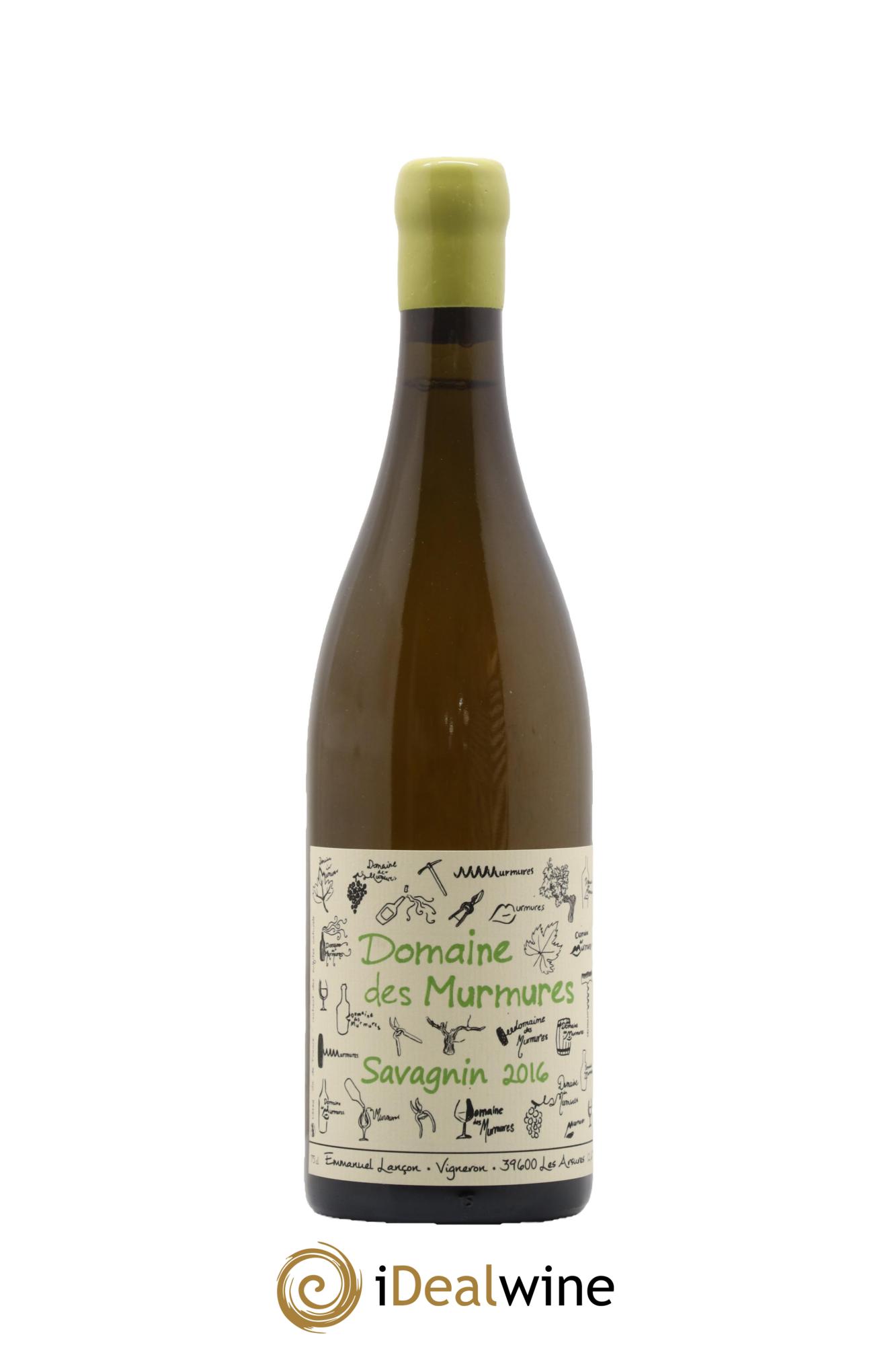 Vin de France Savagnin Murmures (Domaine des) - Emmanuel Lançon 2016 - Lot de 1 bouteille - 0