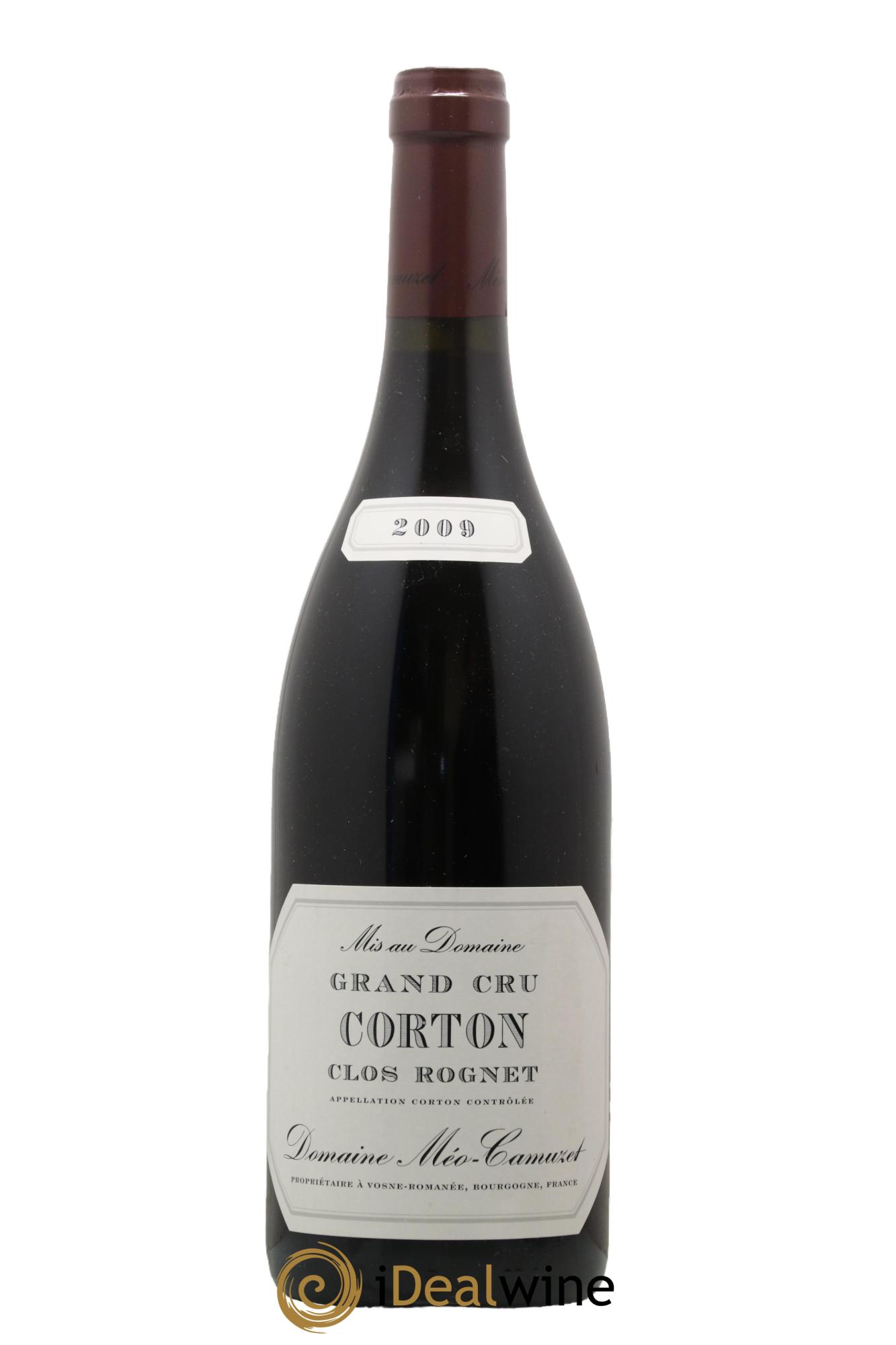 Corton Grand Cru Clos Rognet Méo-Camuzet (Domaine) 2009 - Lot de 1 bouteille - 0