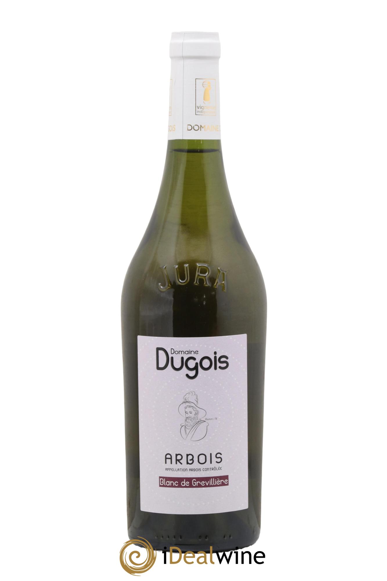 Arbois Blanc De Grevillière Domaine Dugois 2022 - Posten von 1 Flasche - 0